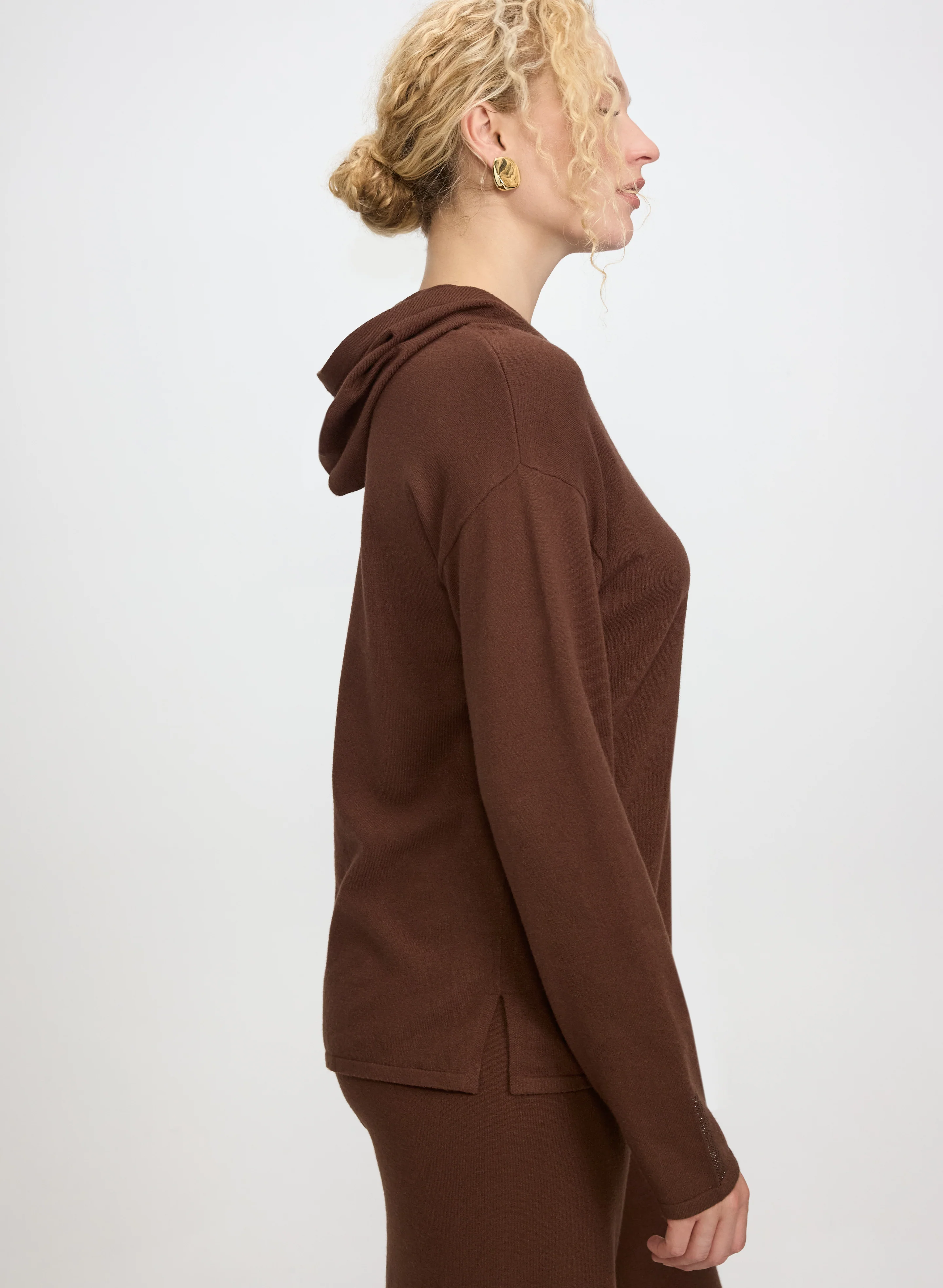 Hooded Knit Pullover - Image 6