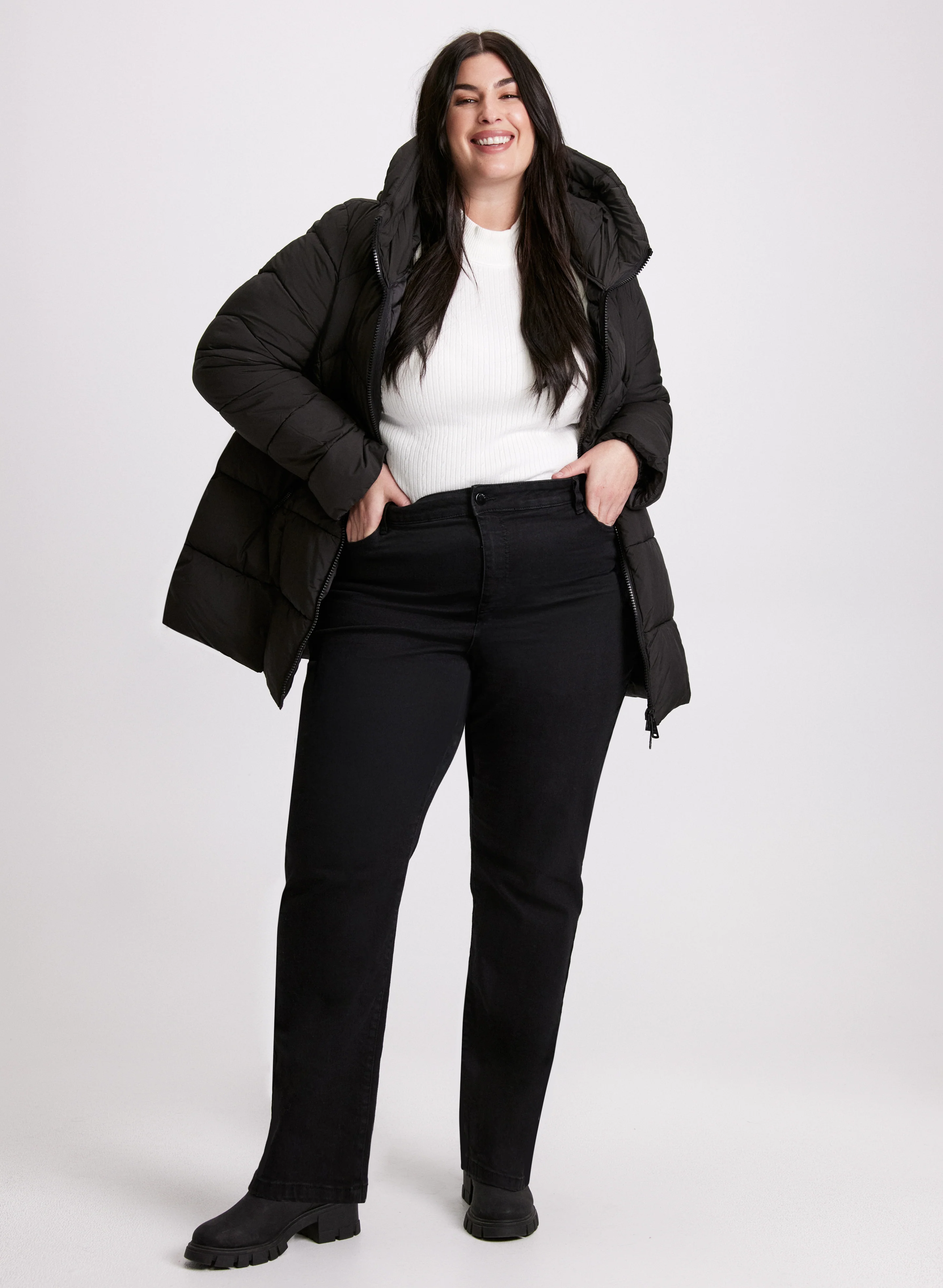 Bernardo - Recycled Material Puffer Coat - Image 9