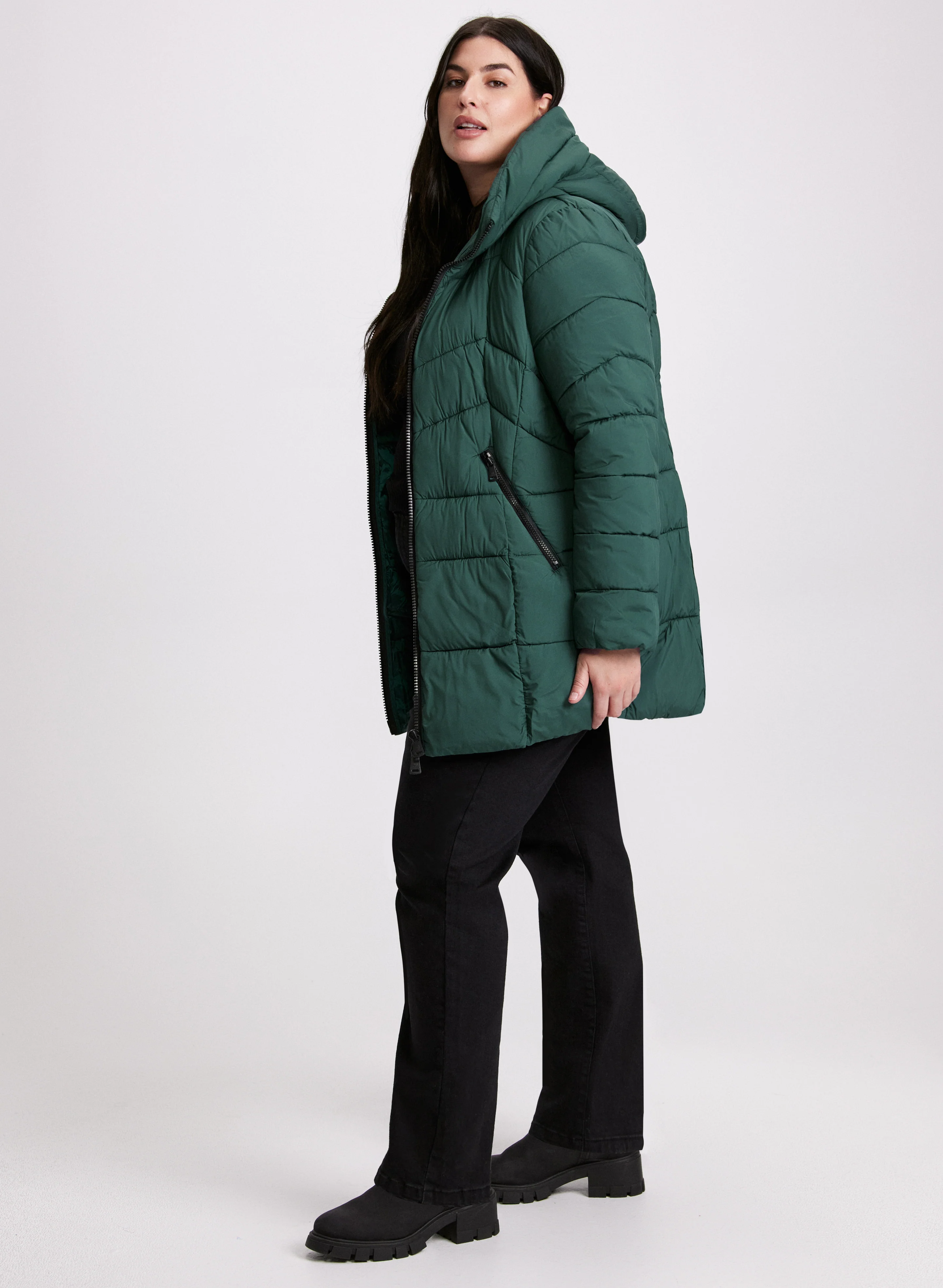 Bernardo - Recycled Material Puffer Coat - Image 12
