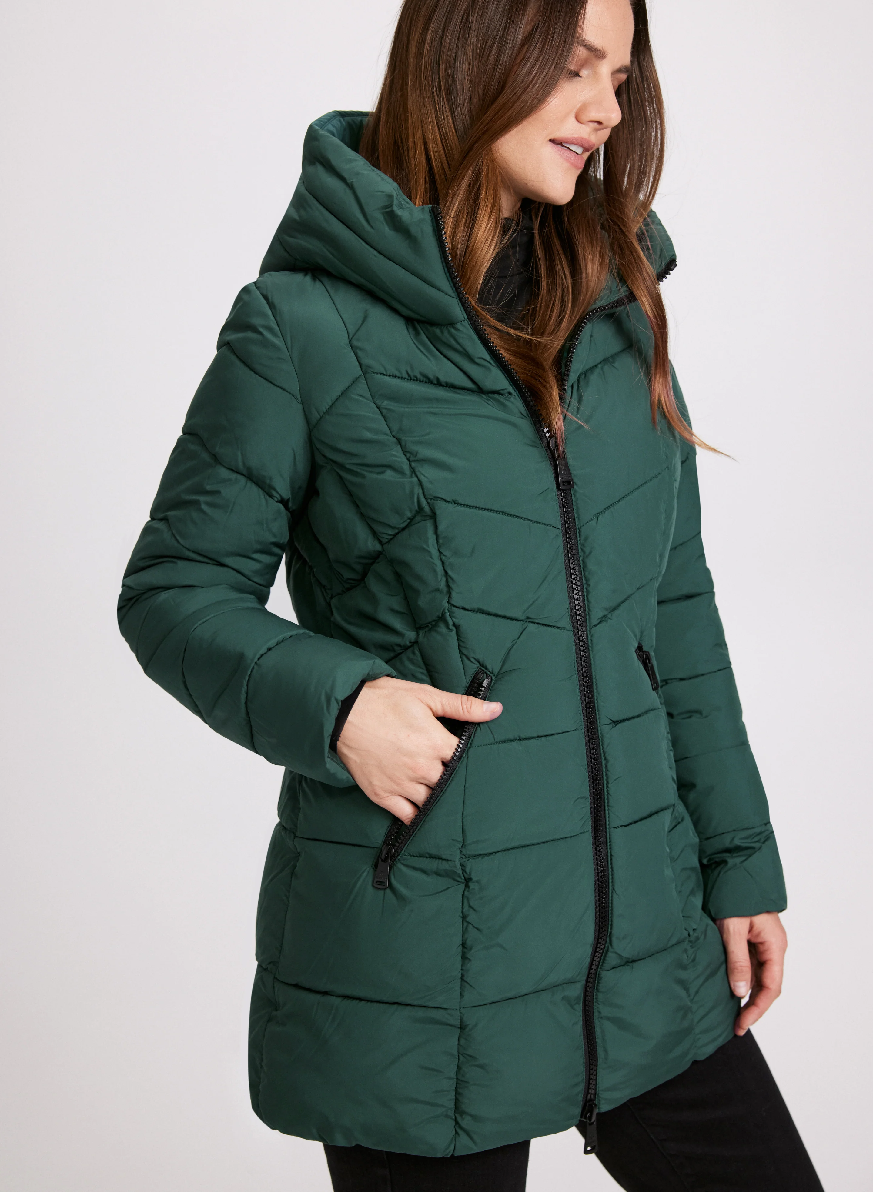 Bernardo - Recycled Material Puffer Coat - Image 2