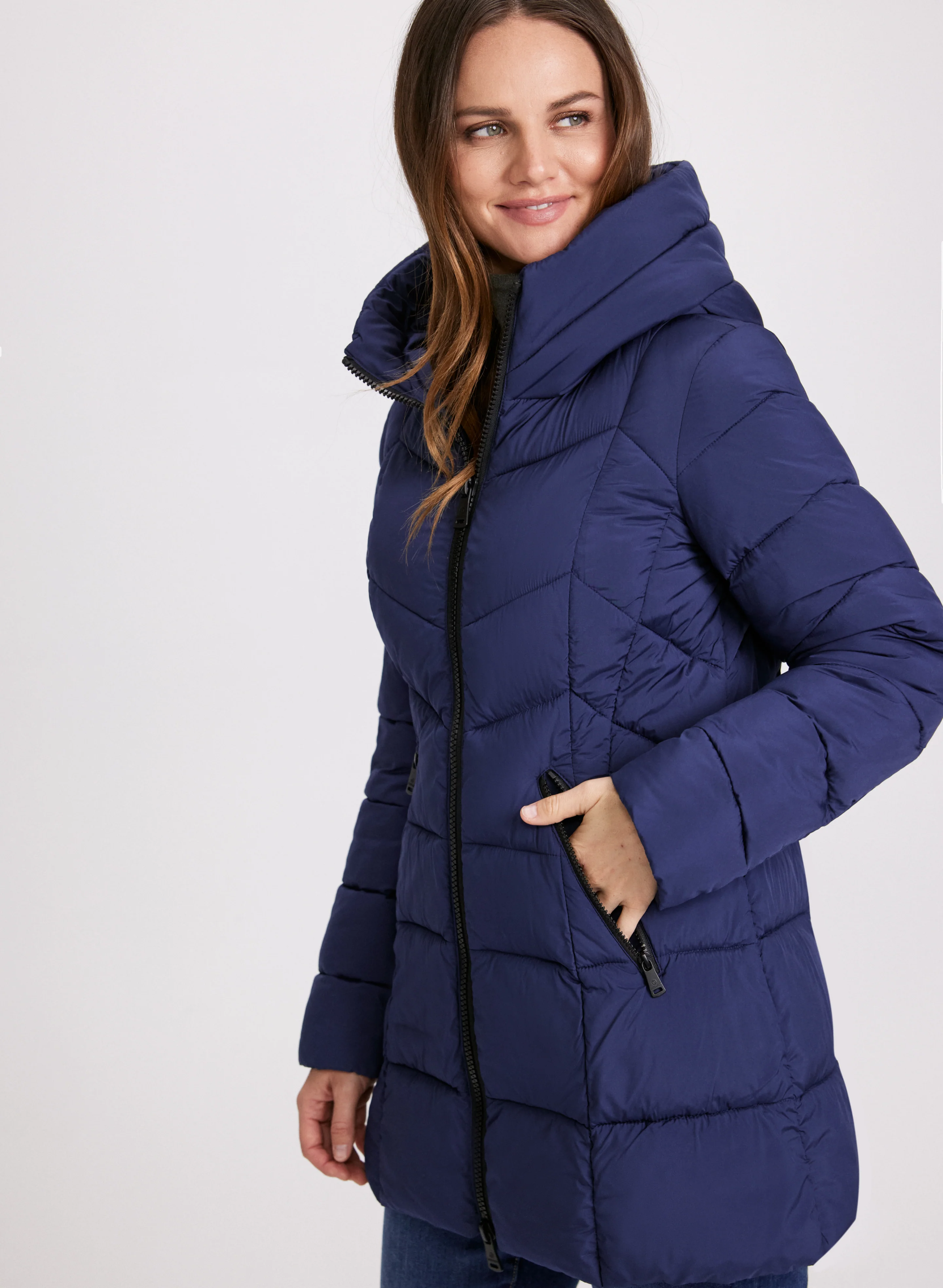 Bernardo - Recycled Material Puffer Coat - Image 2