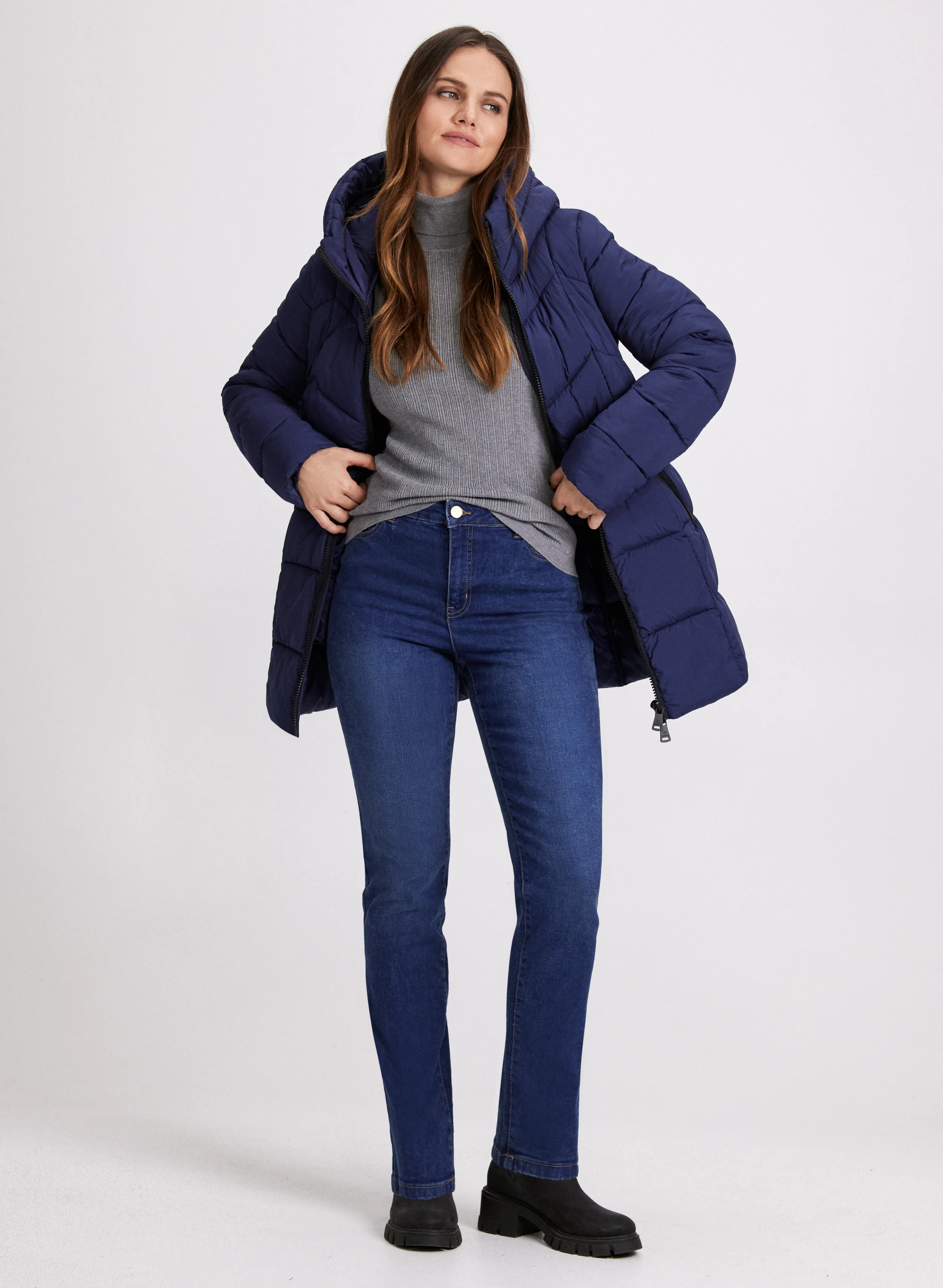 Bernardo - Recycled Material Puffer Coat - Image 3