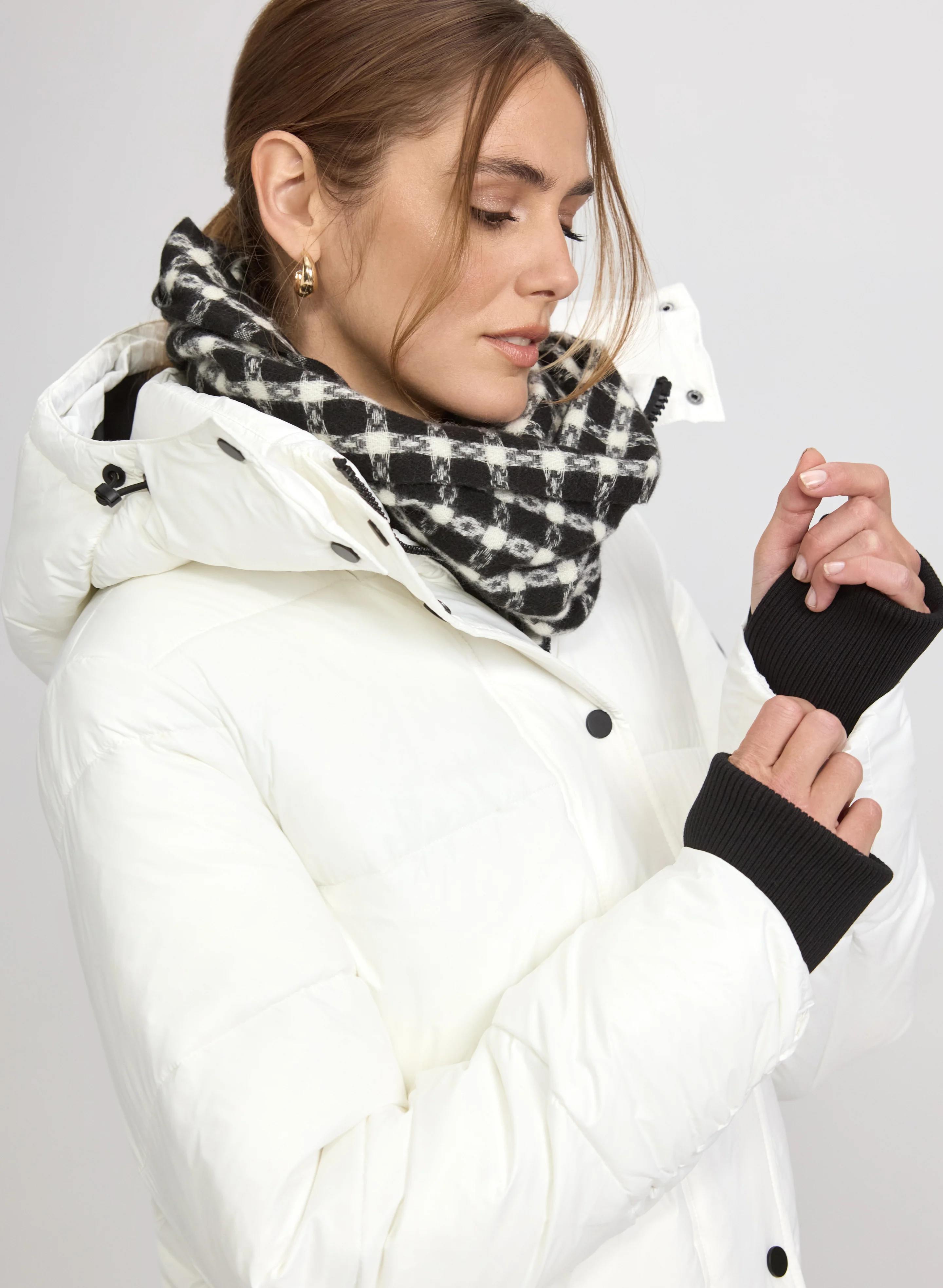 Hooded Puffer Coat - Image 7