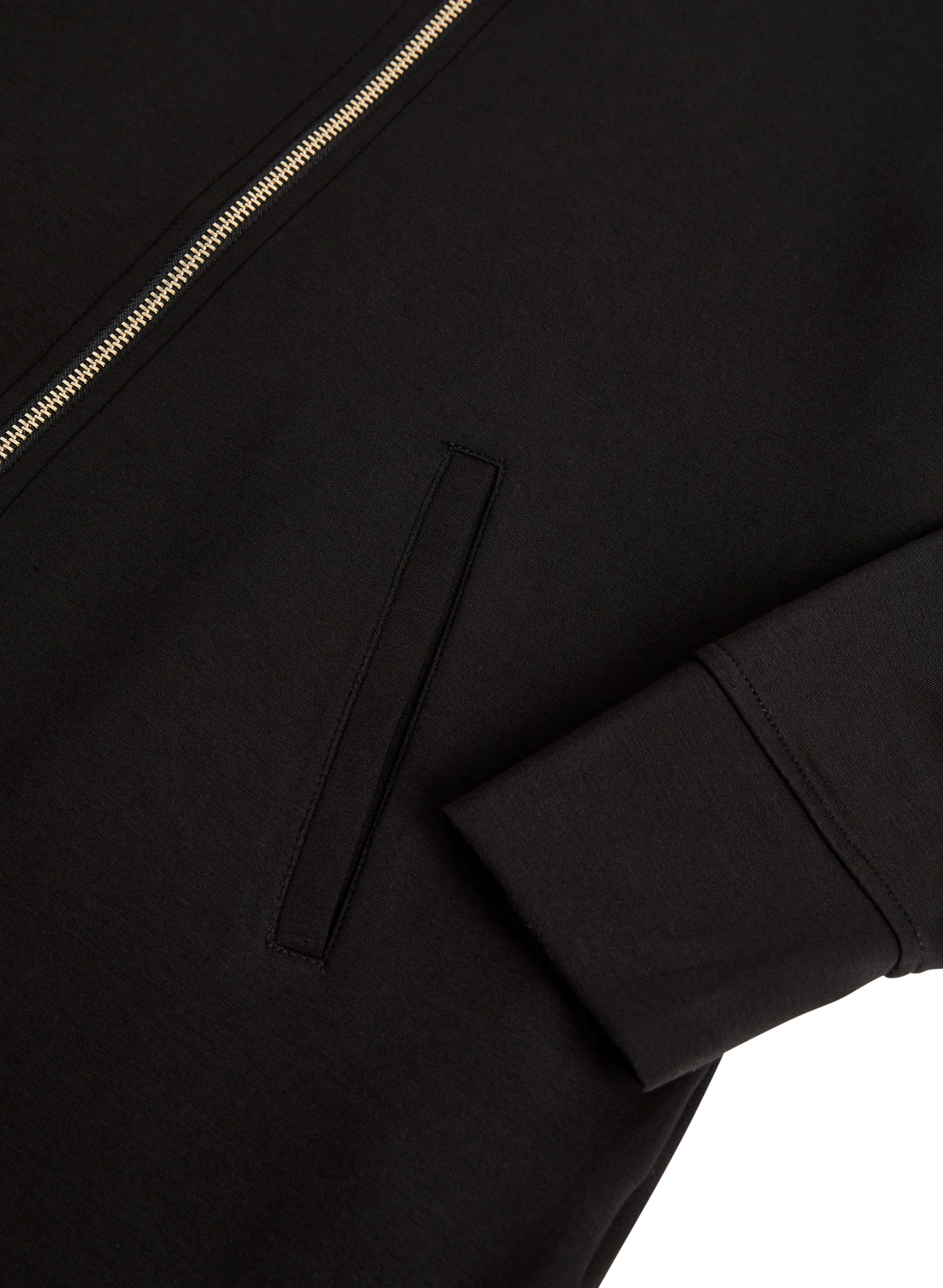 Hooded Zip Front Sweatshirt - Image 6