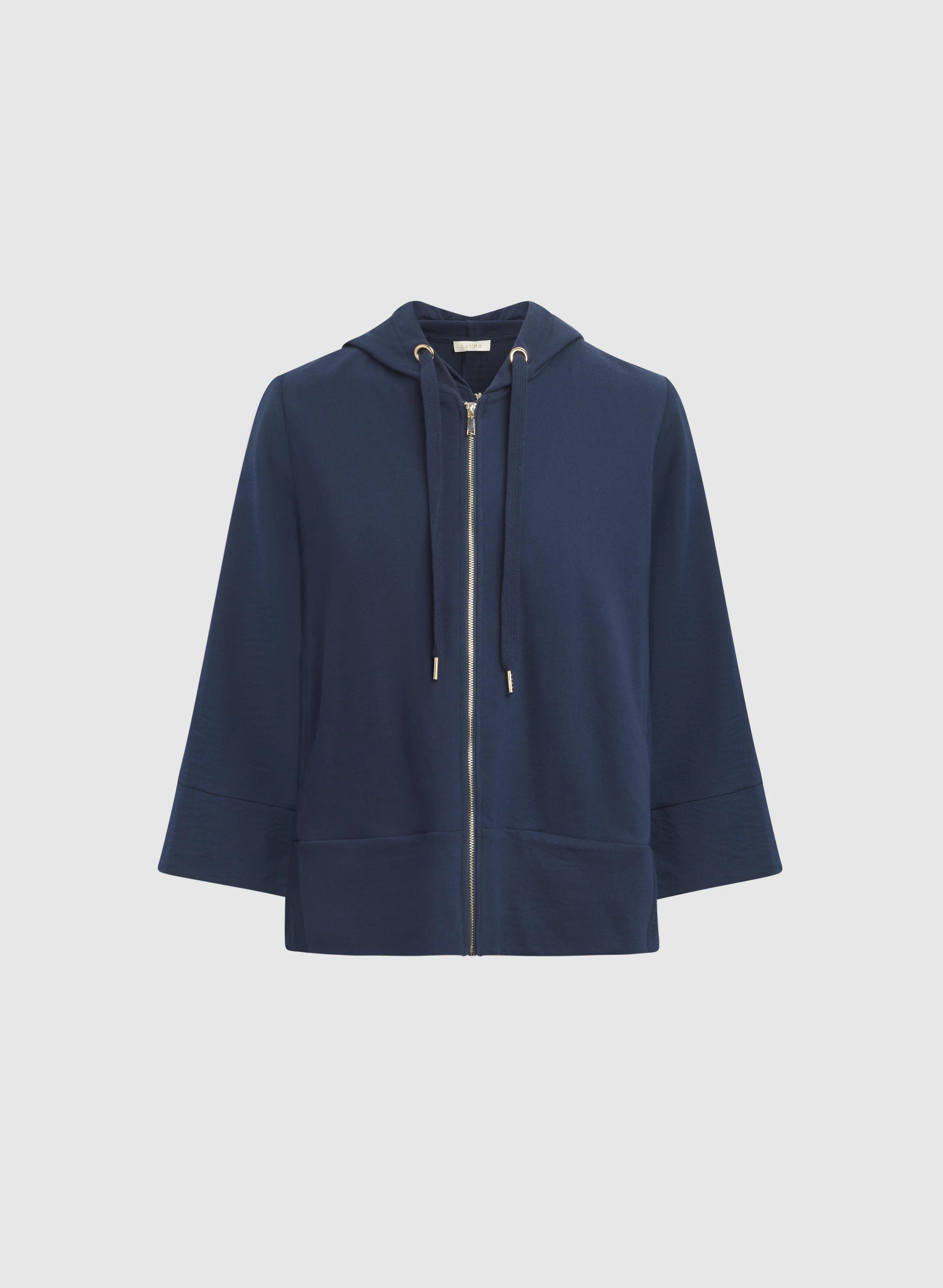 Hooded Zip Front Top - Image 8
