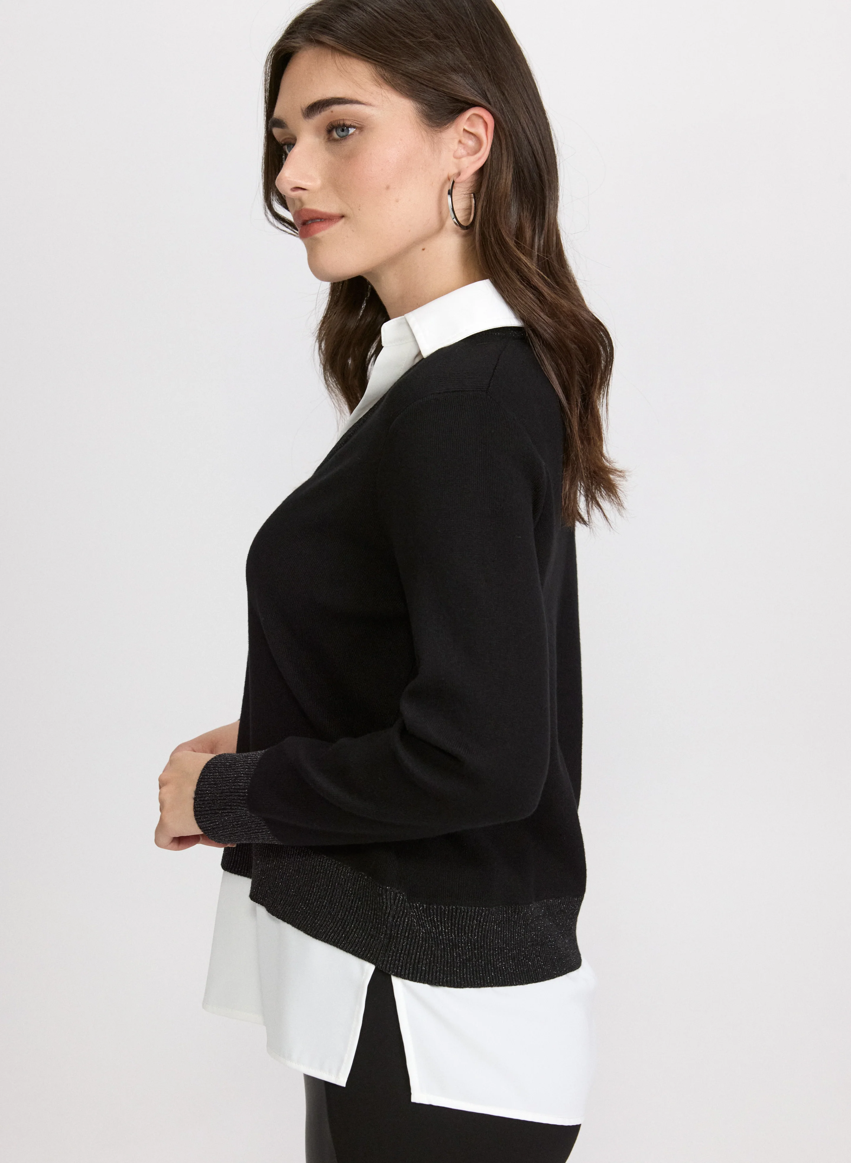 Illusion Blouse Knit - Image 2