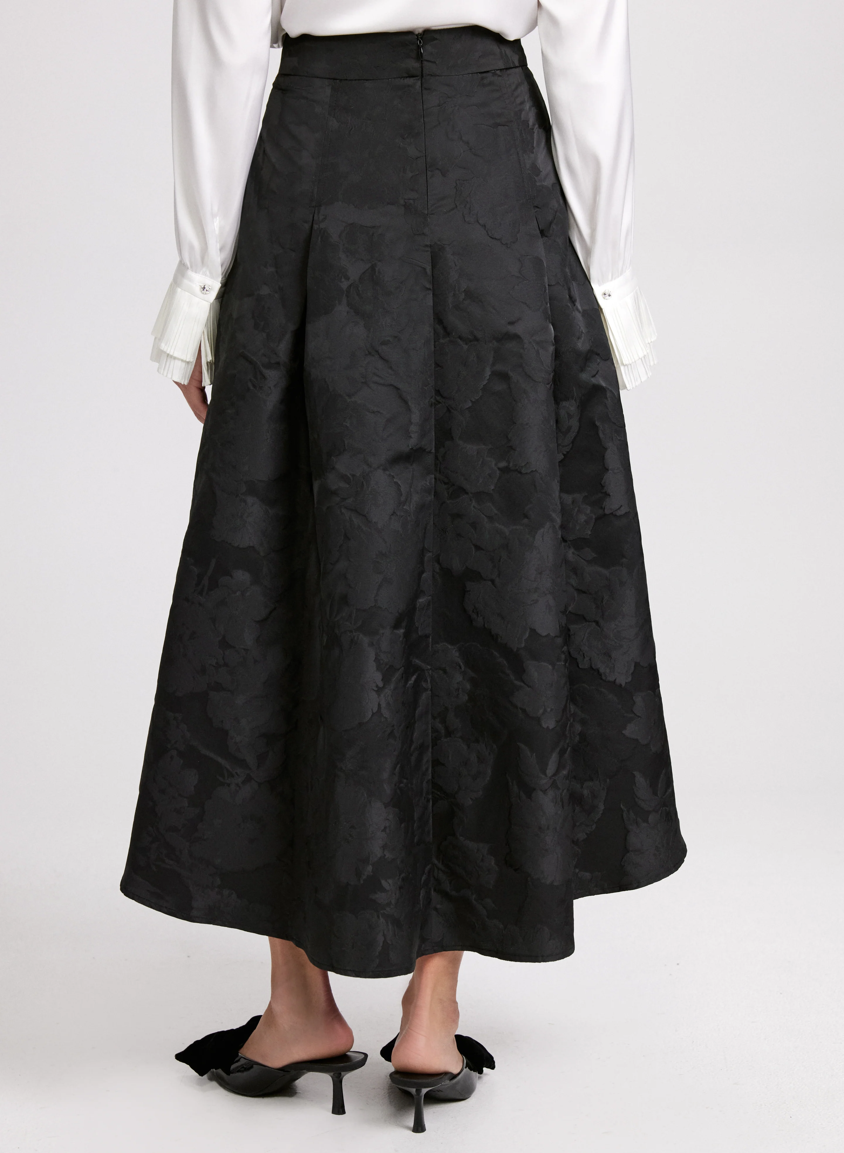 Jacquard Midi Skirt - Image 2