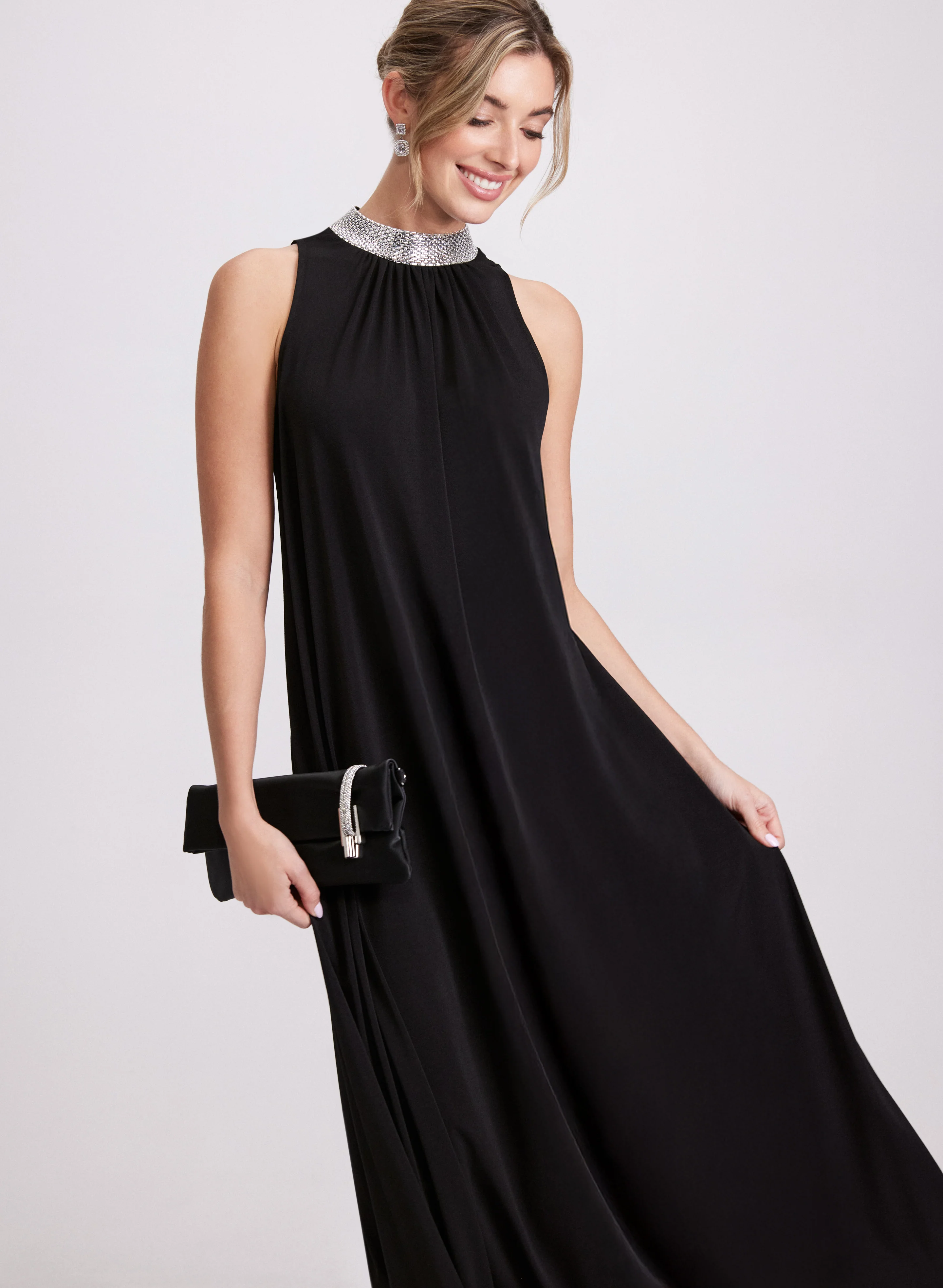 Jersey Maxi Dress - Image 2