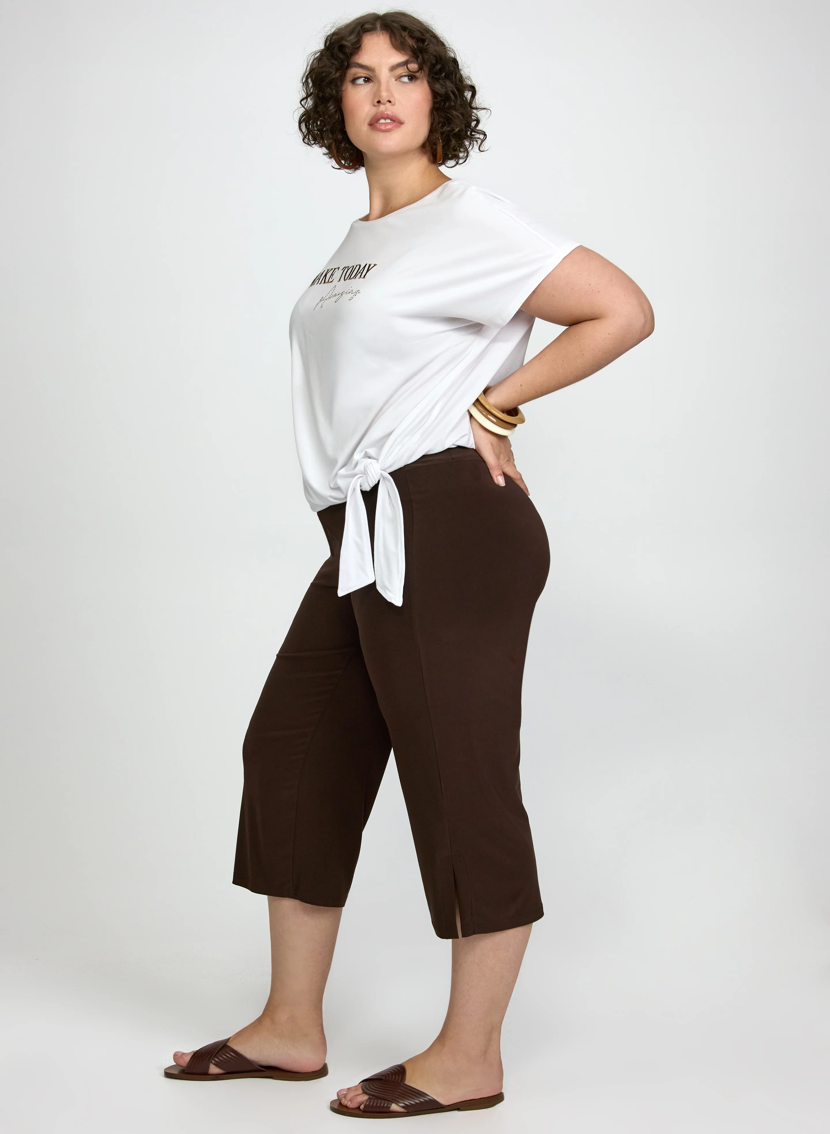 Jersey Pull-On Capris - Image 3
