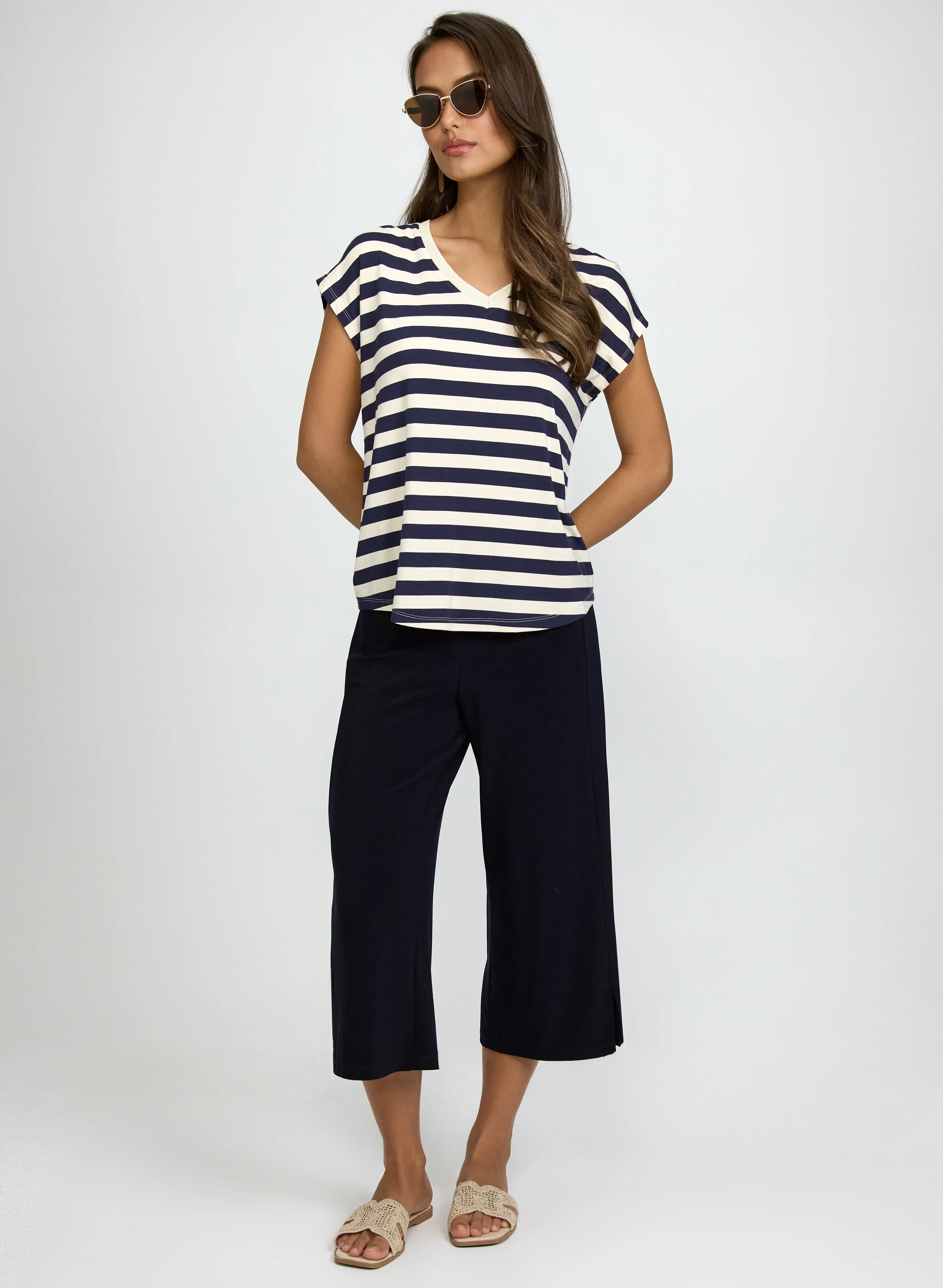 Jersey Pull-On Capris - Image 3