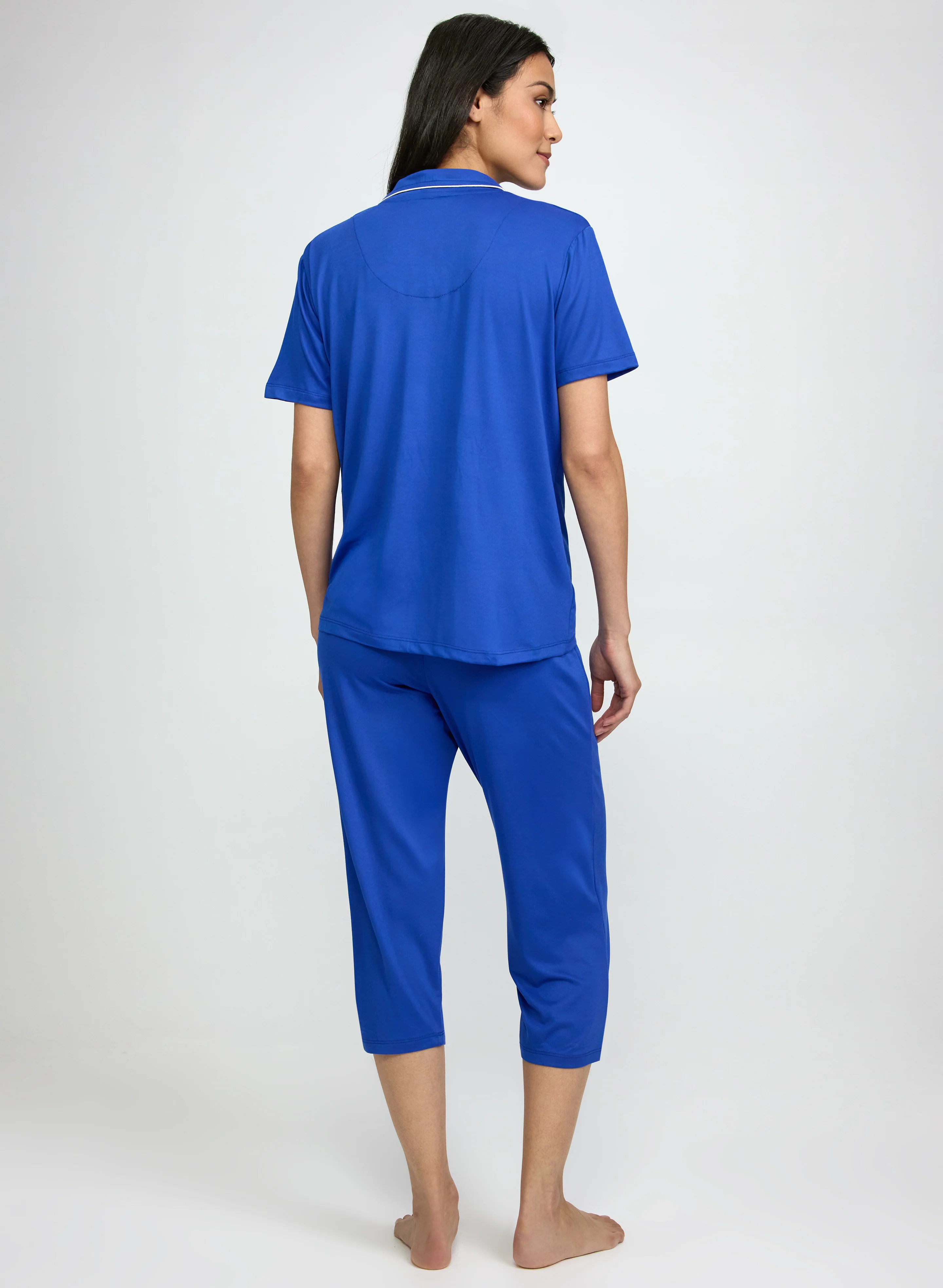 Jersey Top & Capri Pyjama Set - Image 3