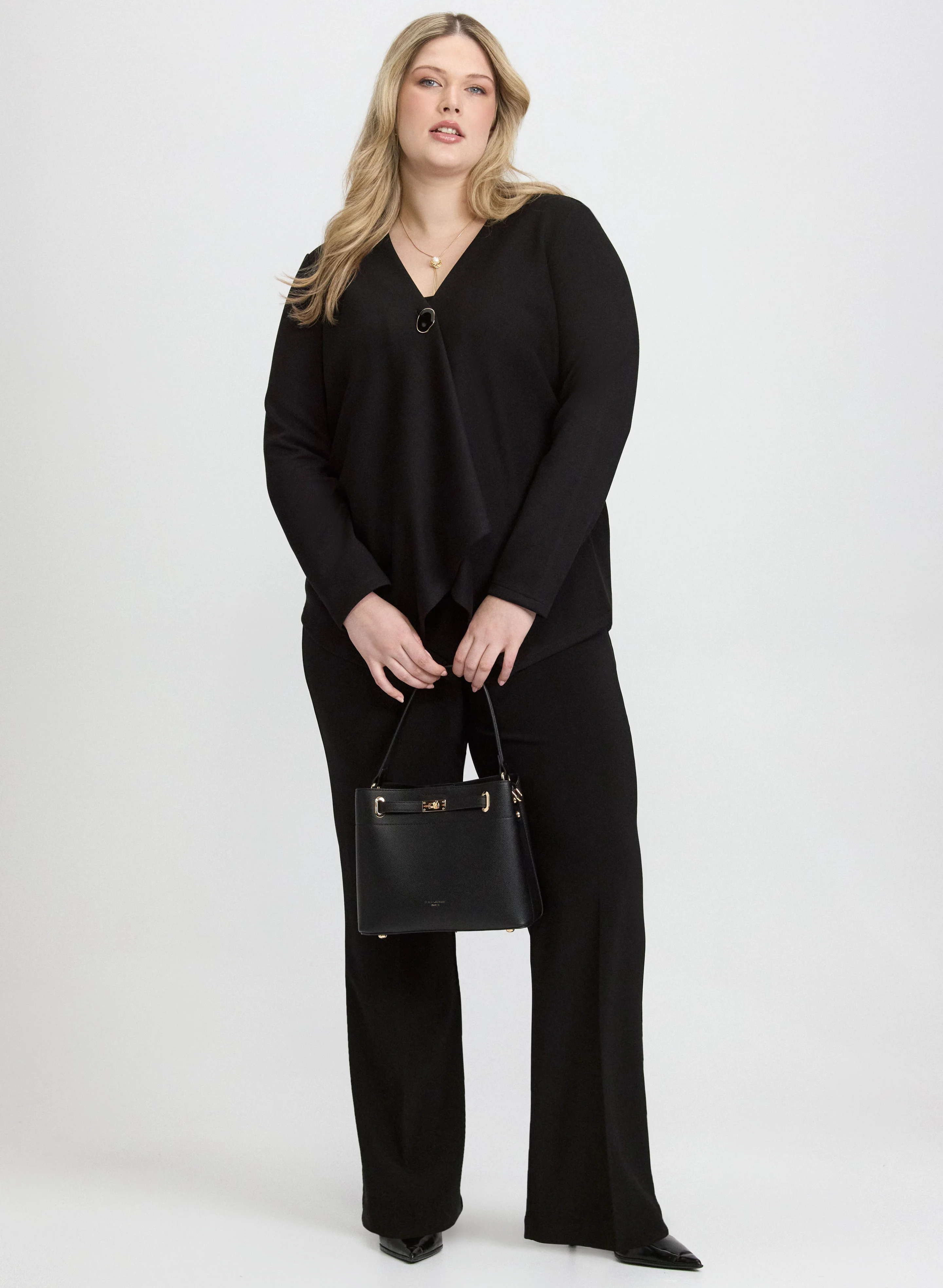 Joseph Ribkoff - Asymmetric Swing Jacket - Image 3