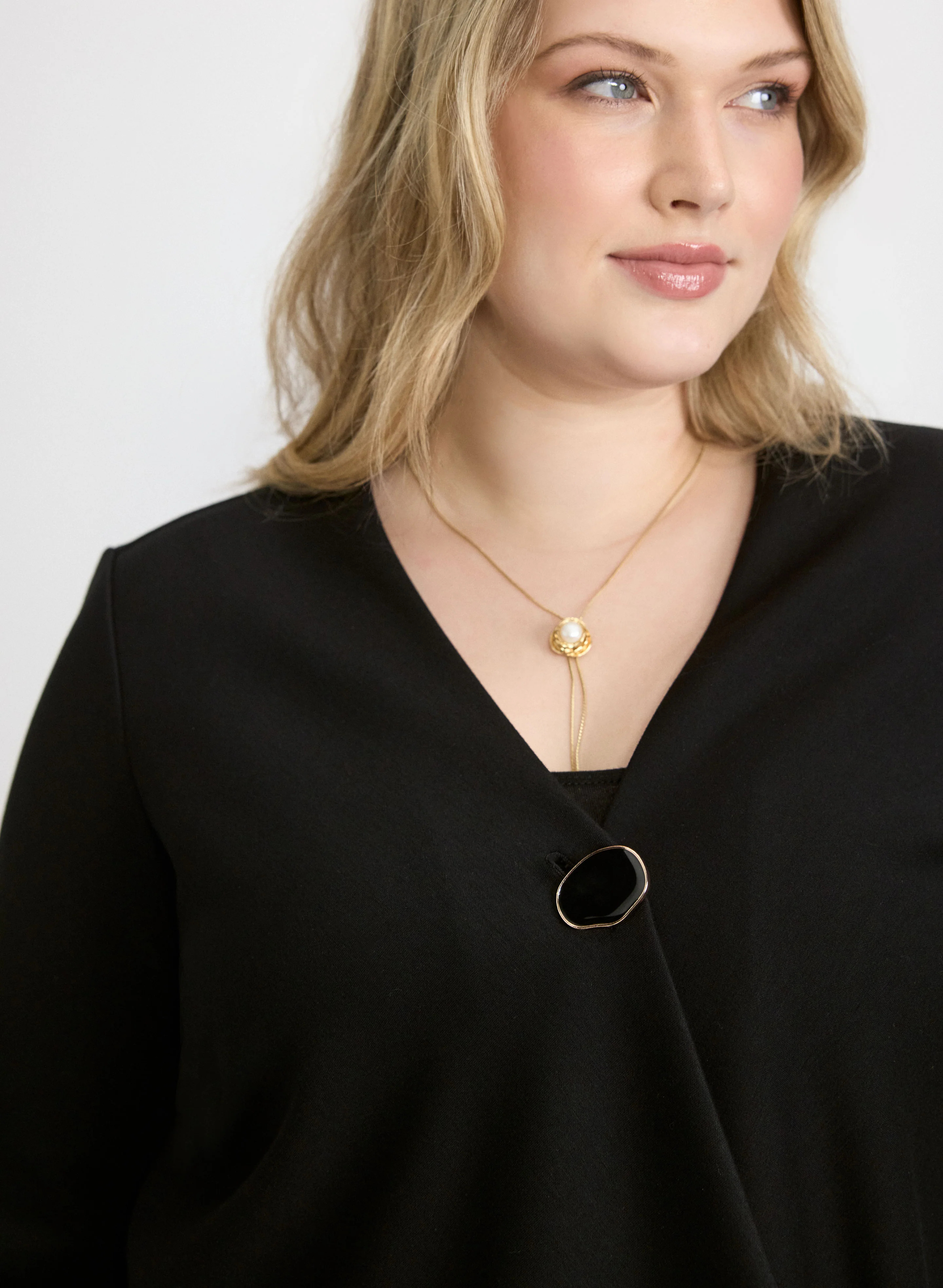 Joseph Ribkoff - Asymmetric Swing Jacket - Image 5
