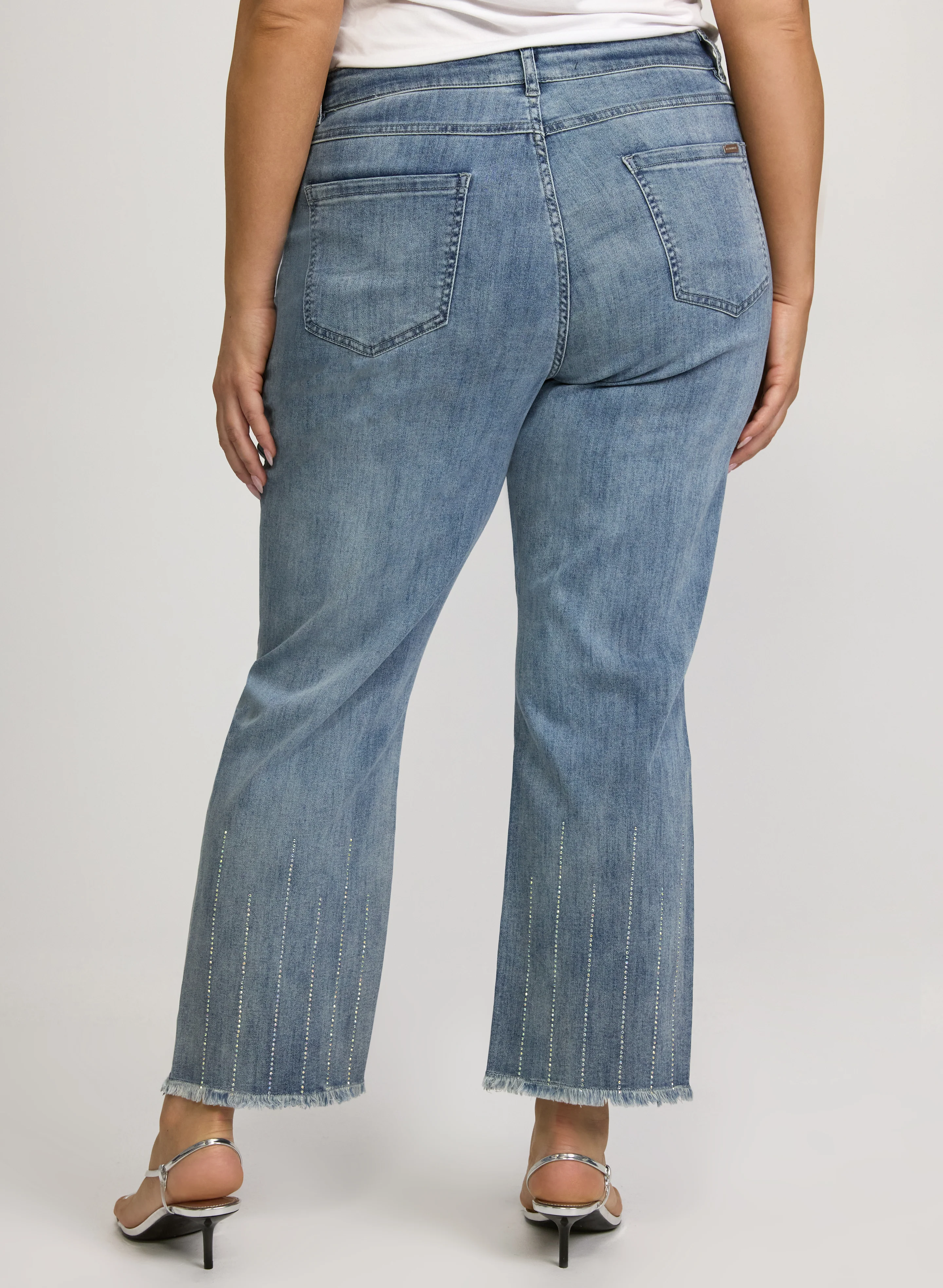 Joseph Ribkoff - Embellished Straight-Leg Jeans - Image 2