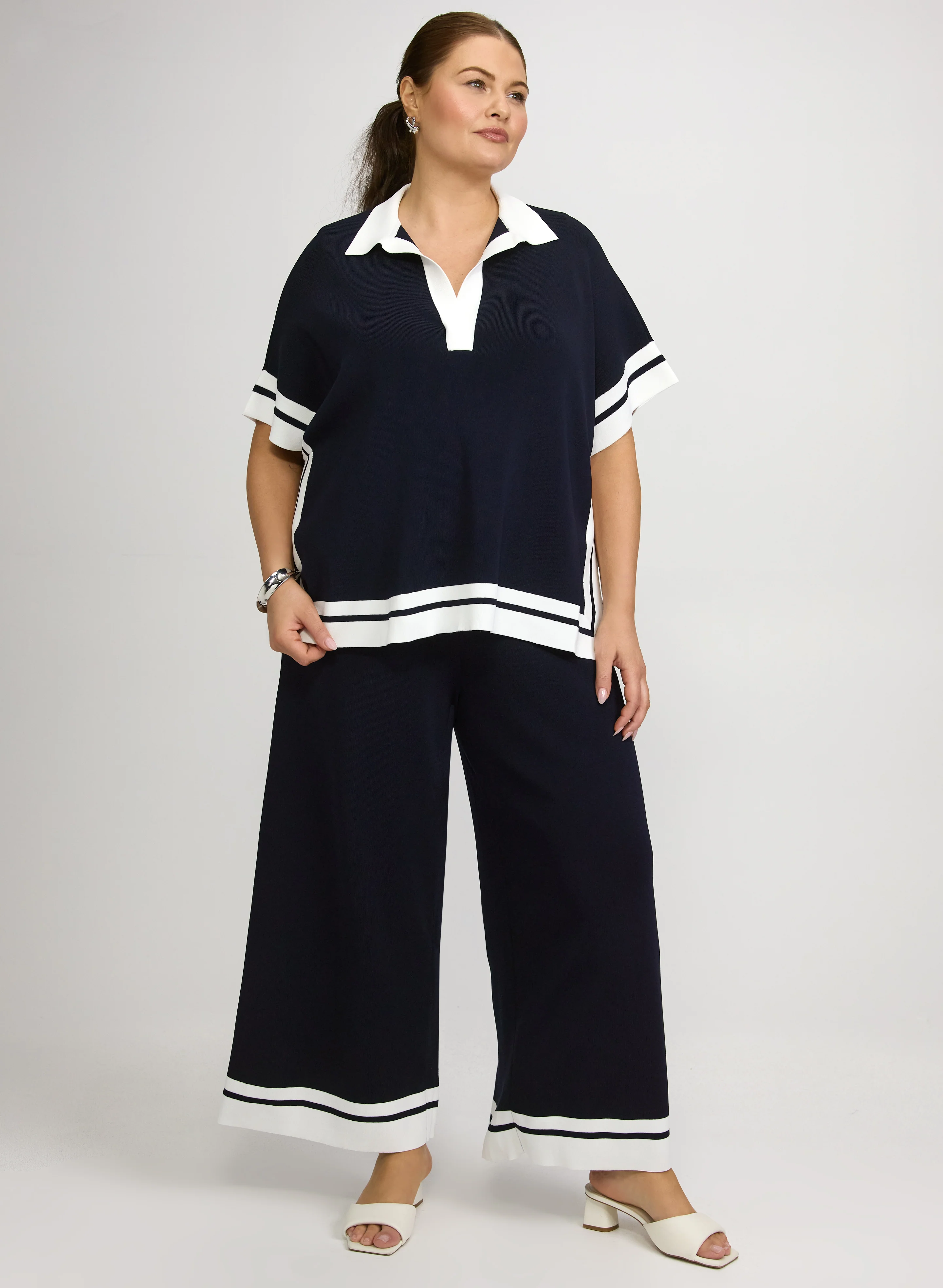 Joseph RIbkoff - Polo Collar Pullover - Image 3
