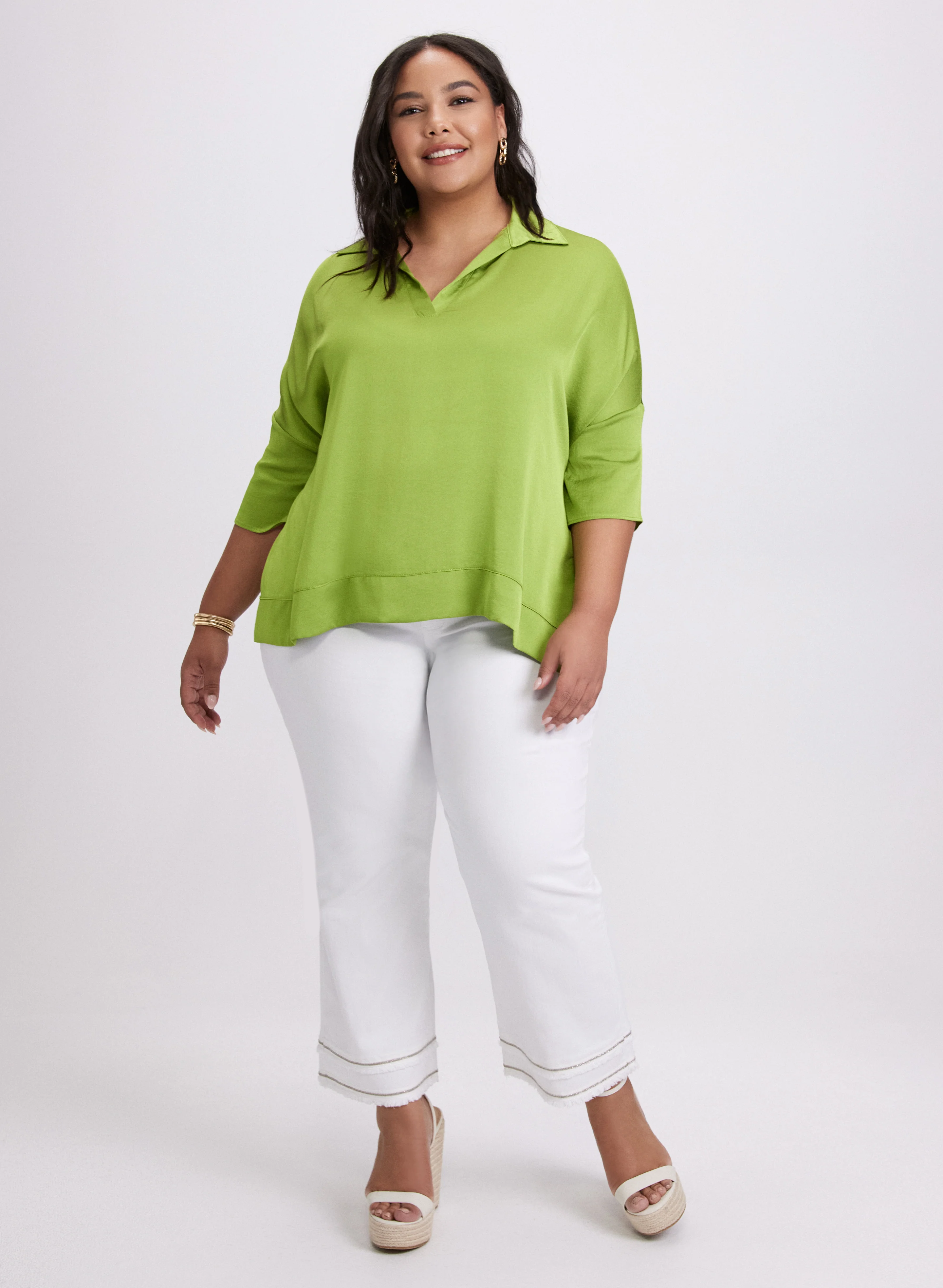 Joseph Ribkoff - Satin Blouse - Image 3