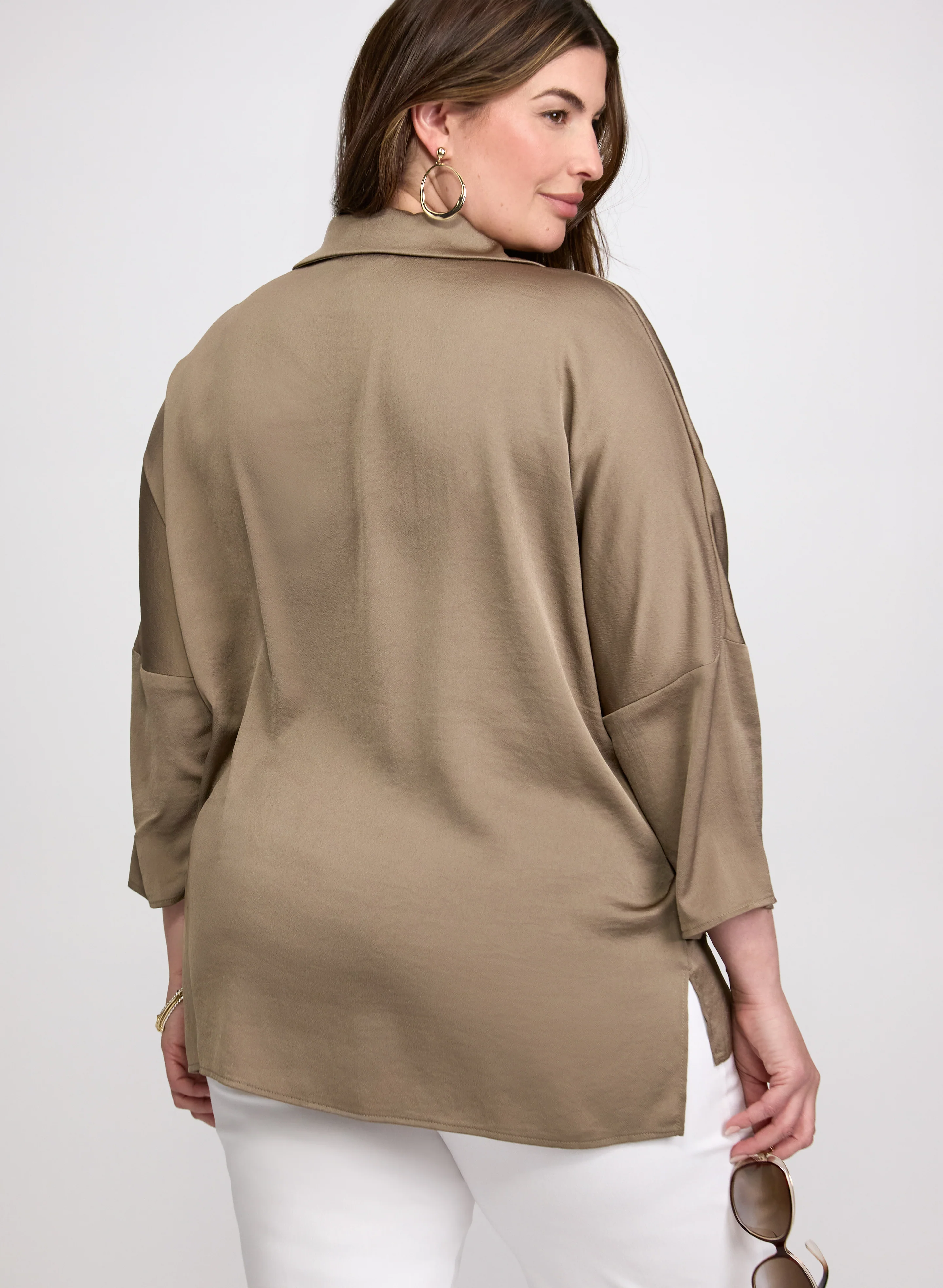 Joseph Ribkoff - Shirt Collar Blouse - Image 5