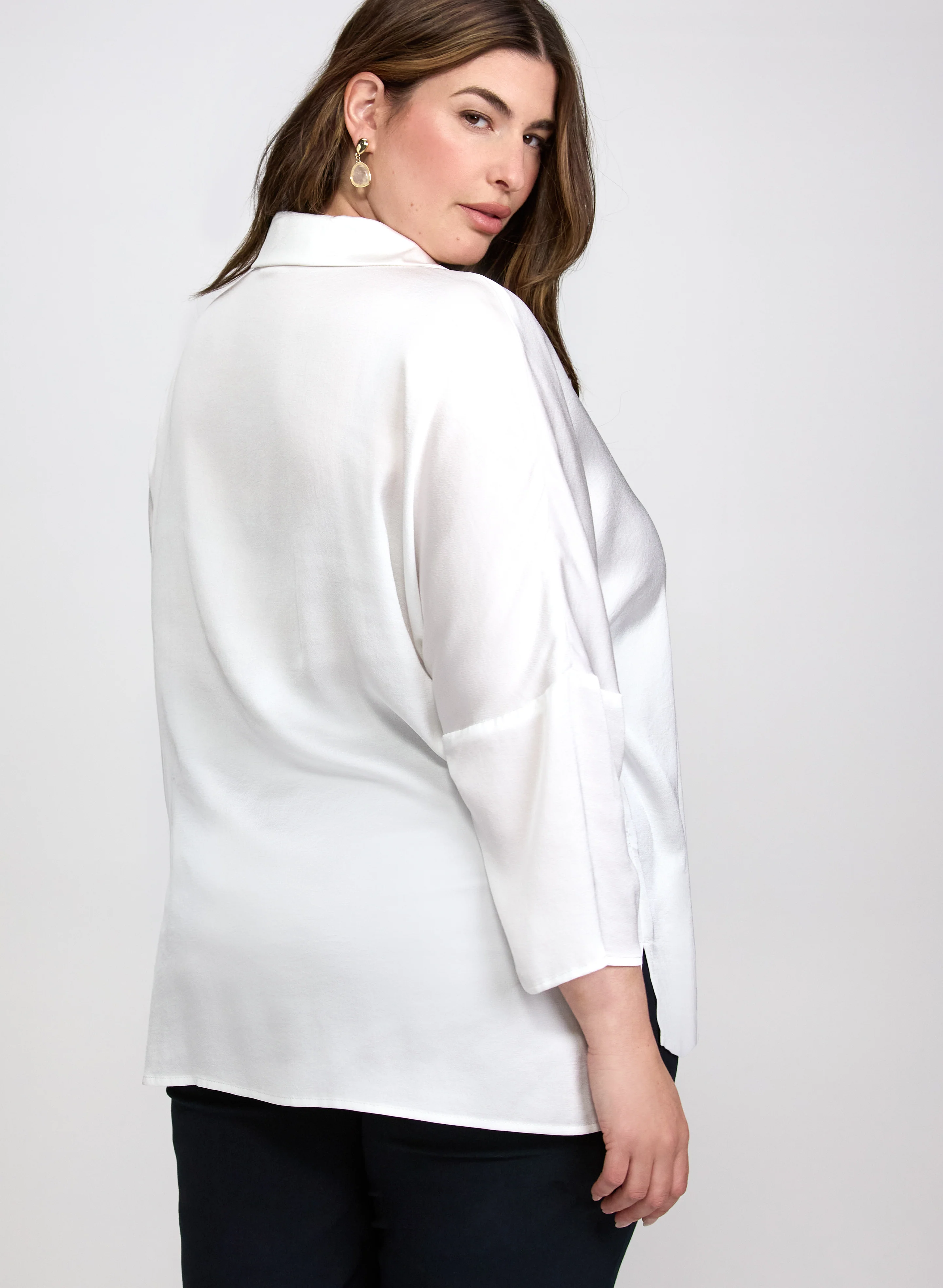 Joseph Ribkoff - Shirt Collar Blouse - Image 5