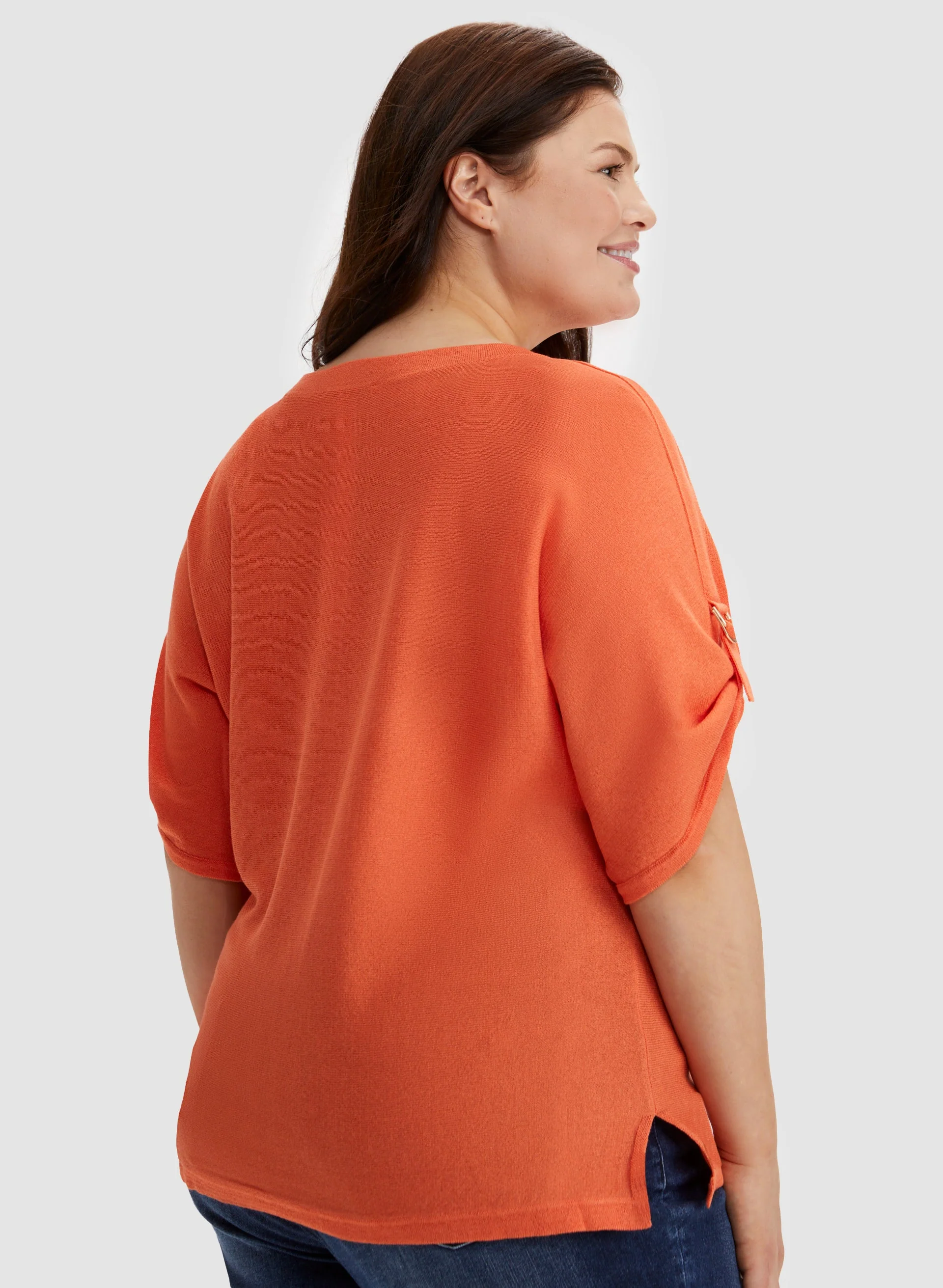 Joseph Ribkoff - Sleeve Detail Sweater - Image 2