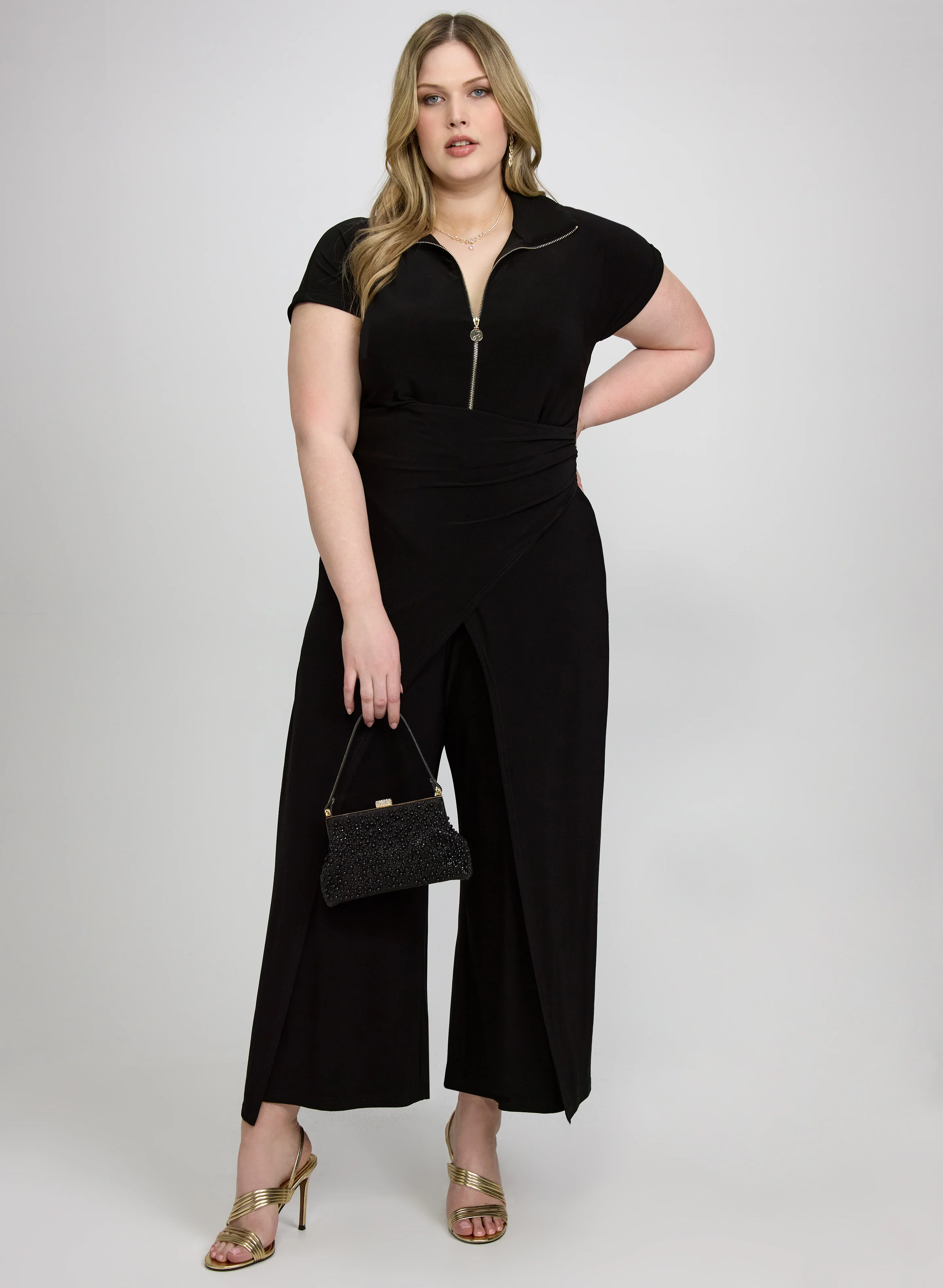Joseph Ribkoff - Wide-Leg Jumpsuit