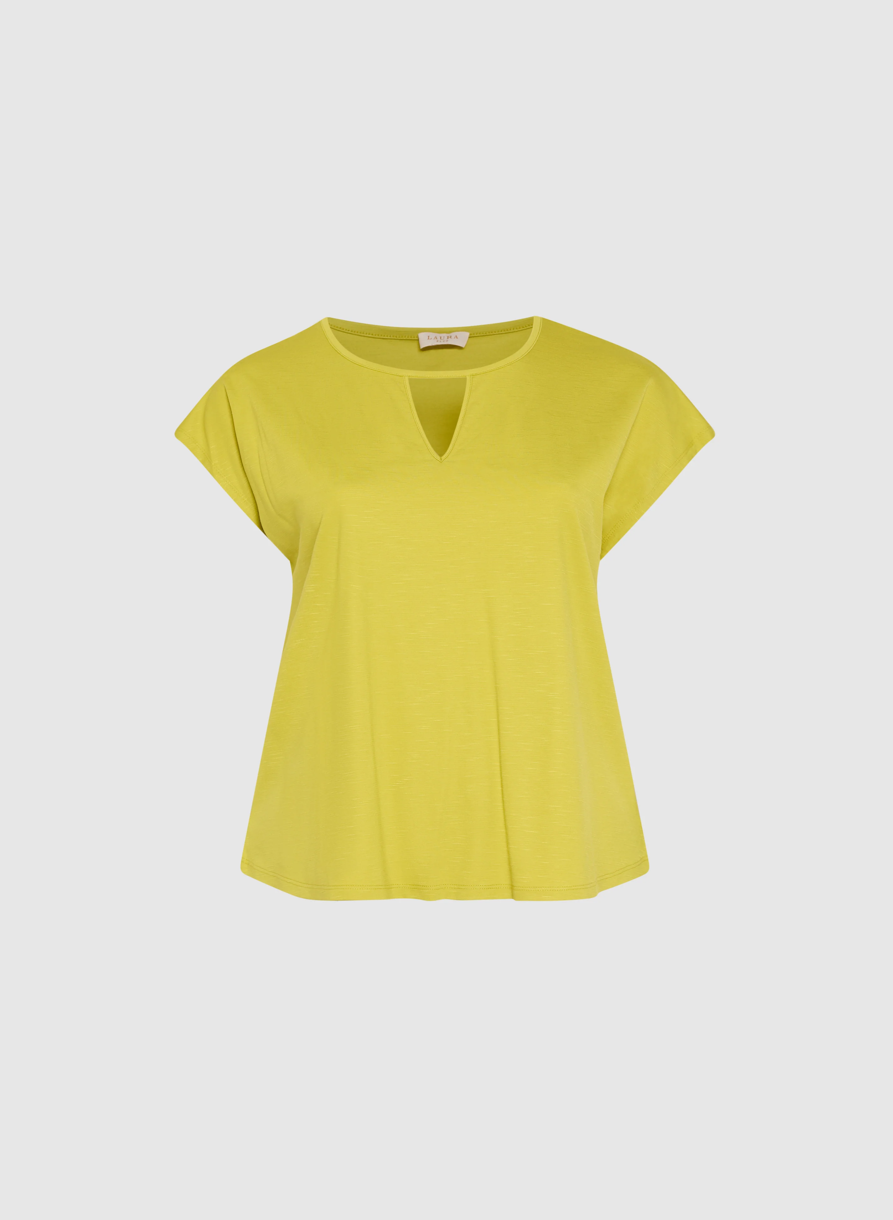 Keyhole Cut-Out T-Shirt - Image 6