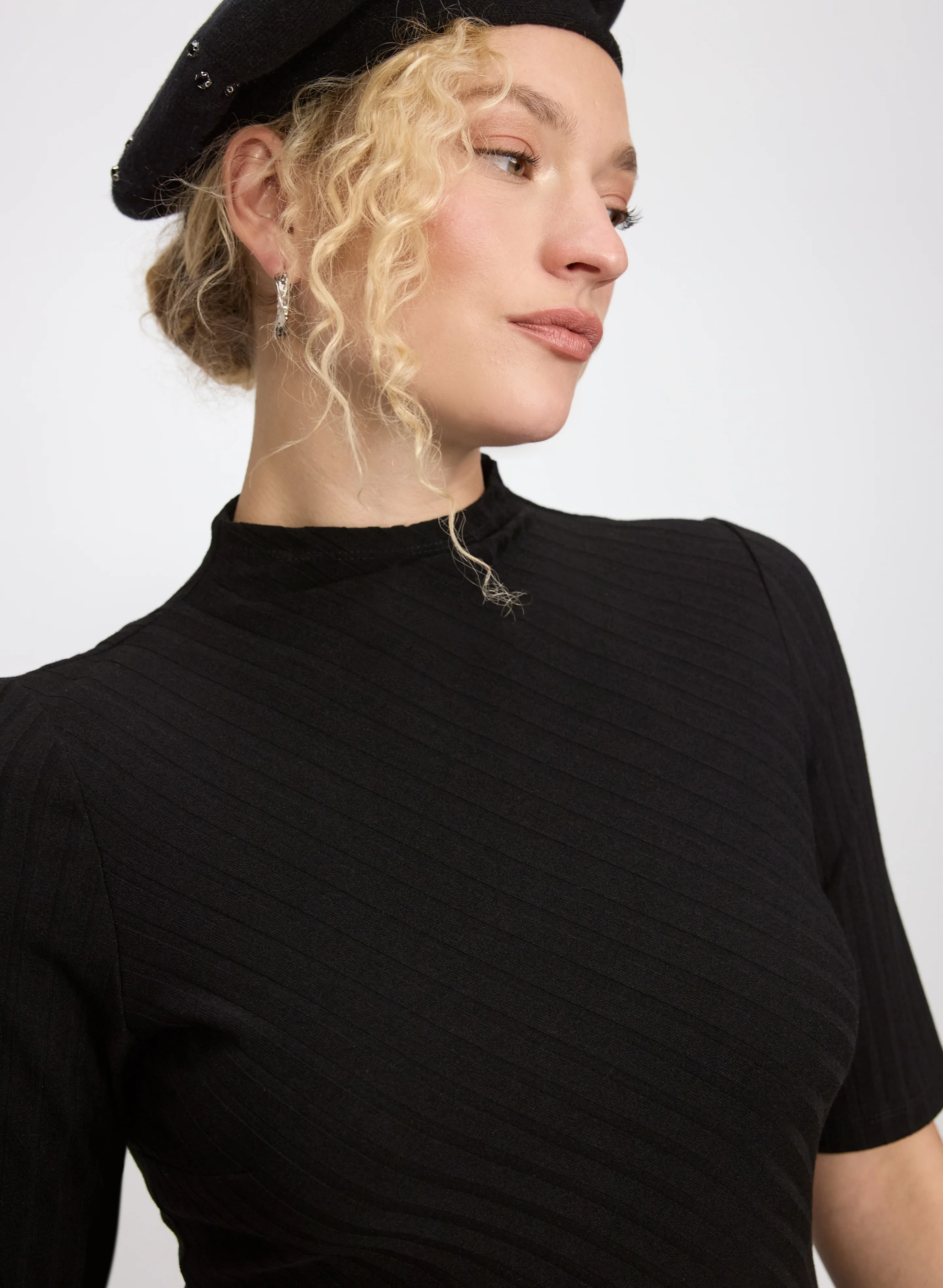Knit Bias-Cut Dress - Image 3