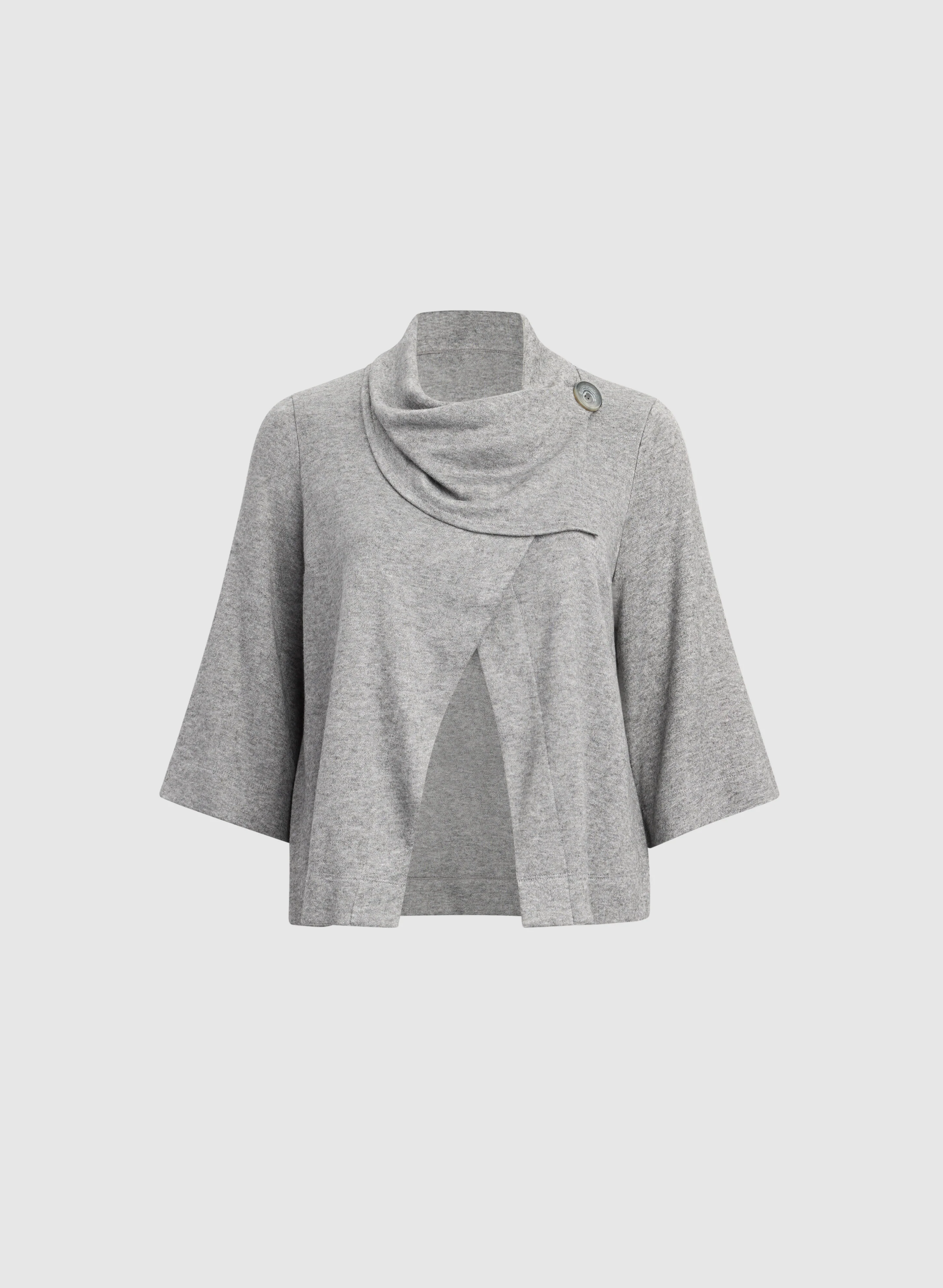 Knit Cowl Neck Top - Image 6