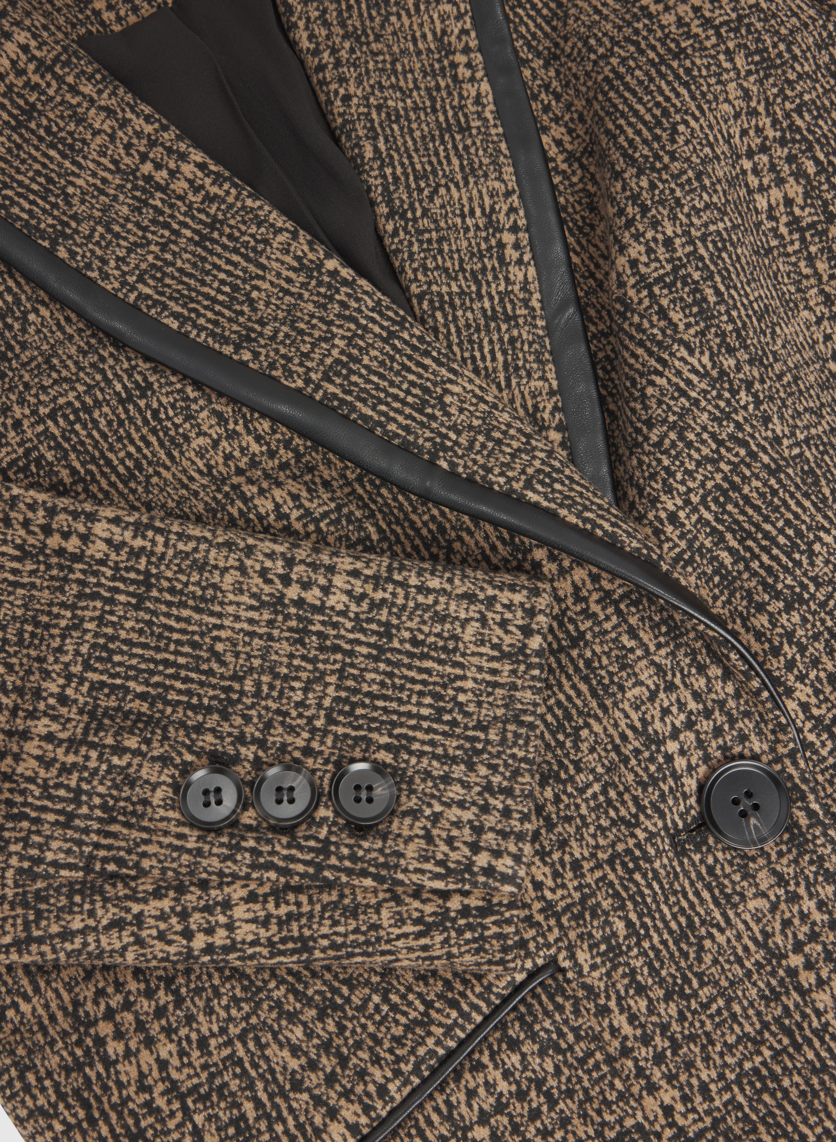 Knit Glen Check Blazer - Image 7