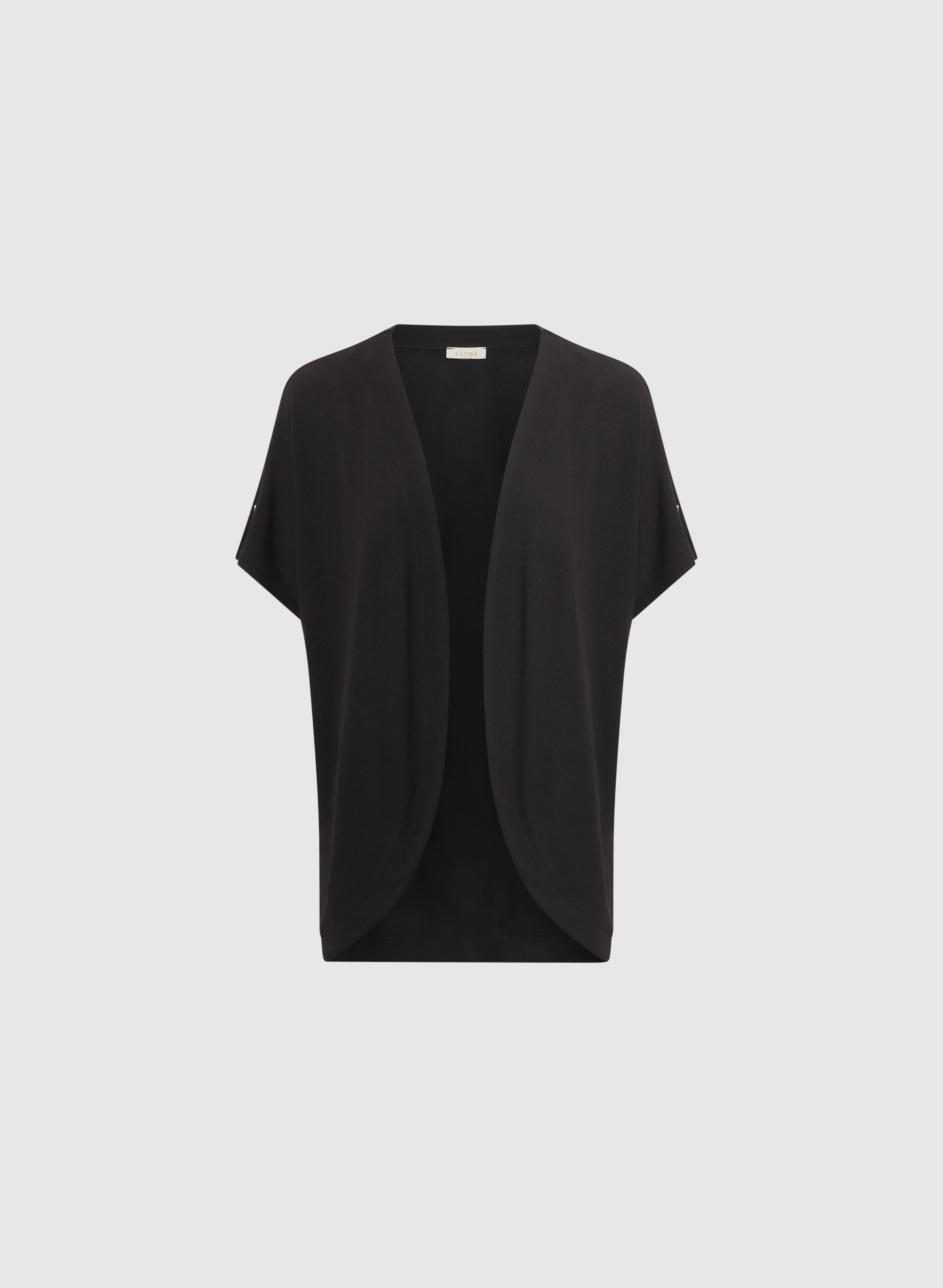 Knit Open-Front Cardigan - Image 6