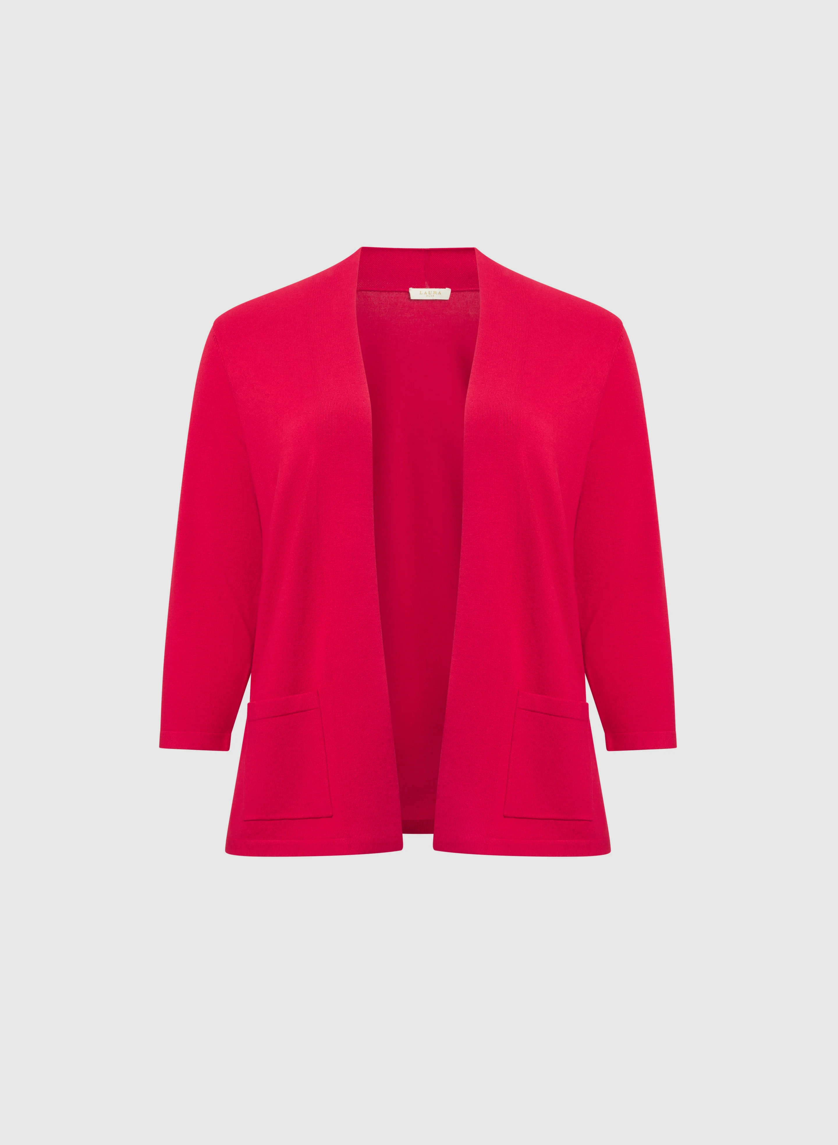 Knit Open-Front Cardigan - Image 6
