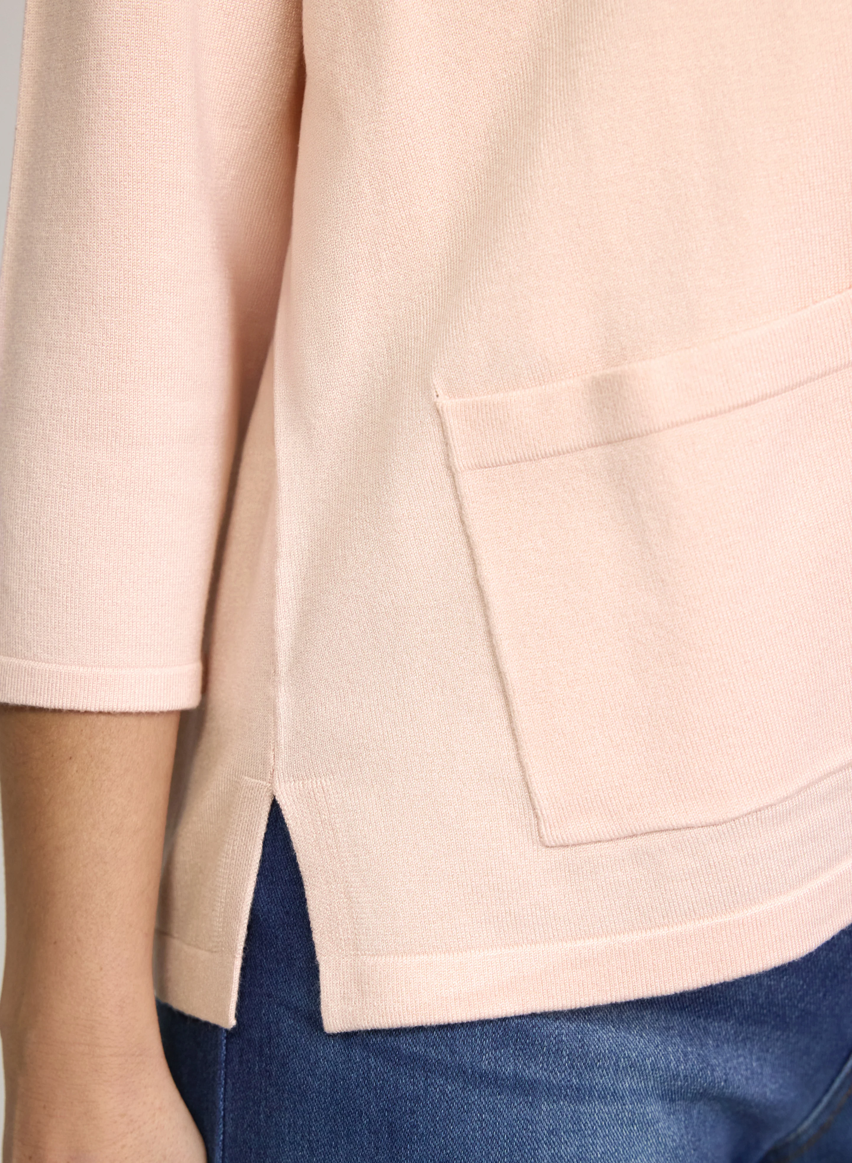 Knit Open-Front Cardigan - Image 5