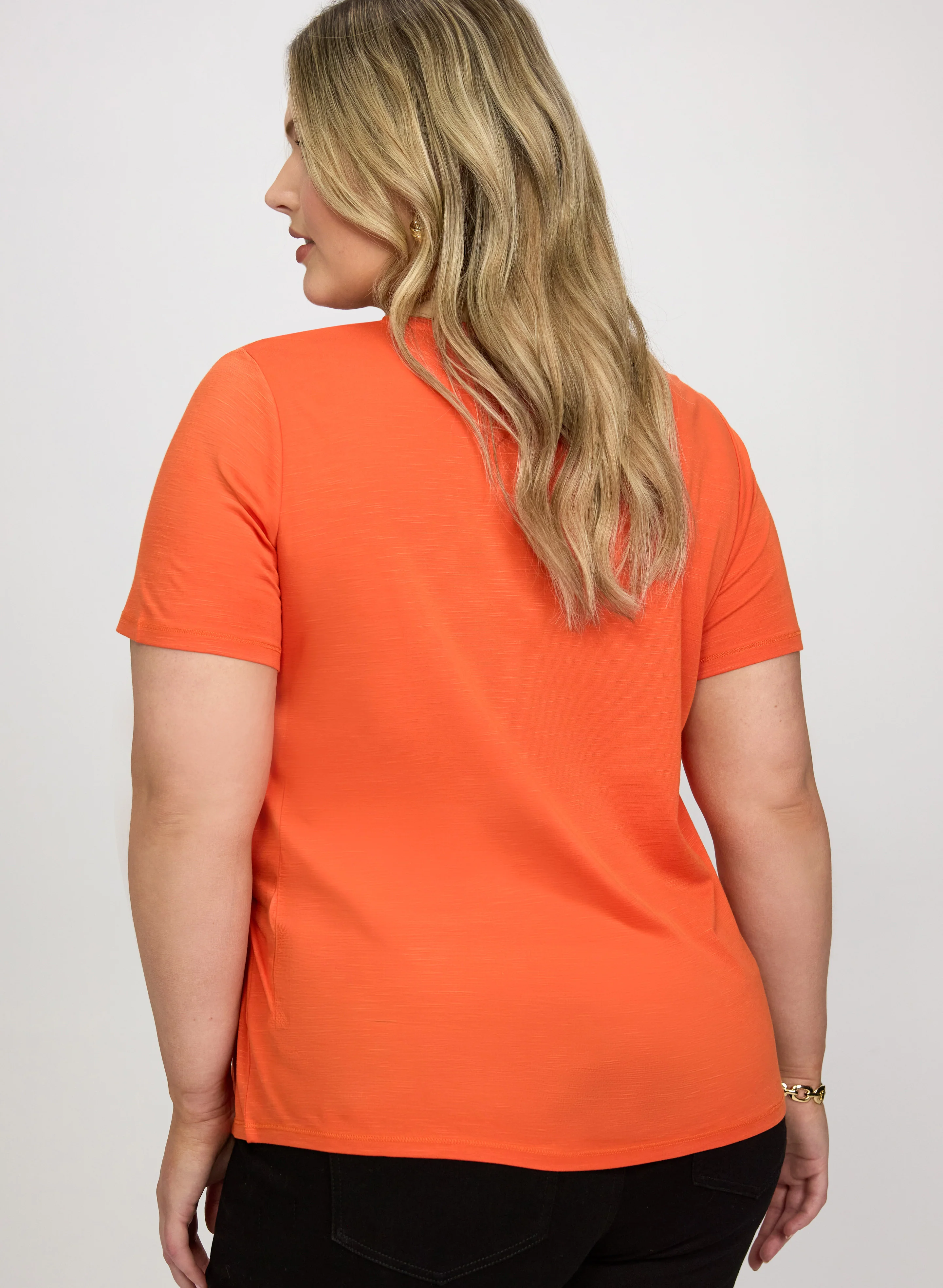 Knot Detail T-Shirt - Image 4