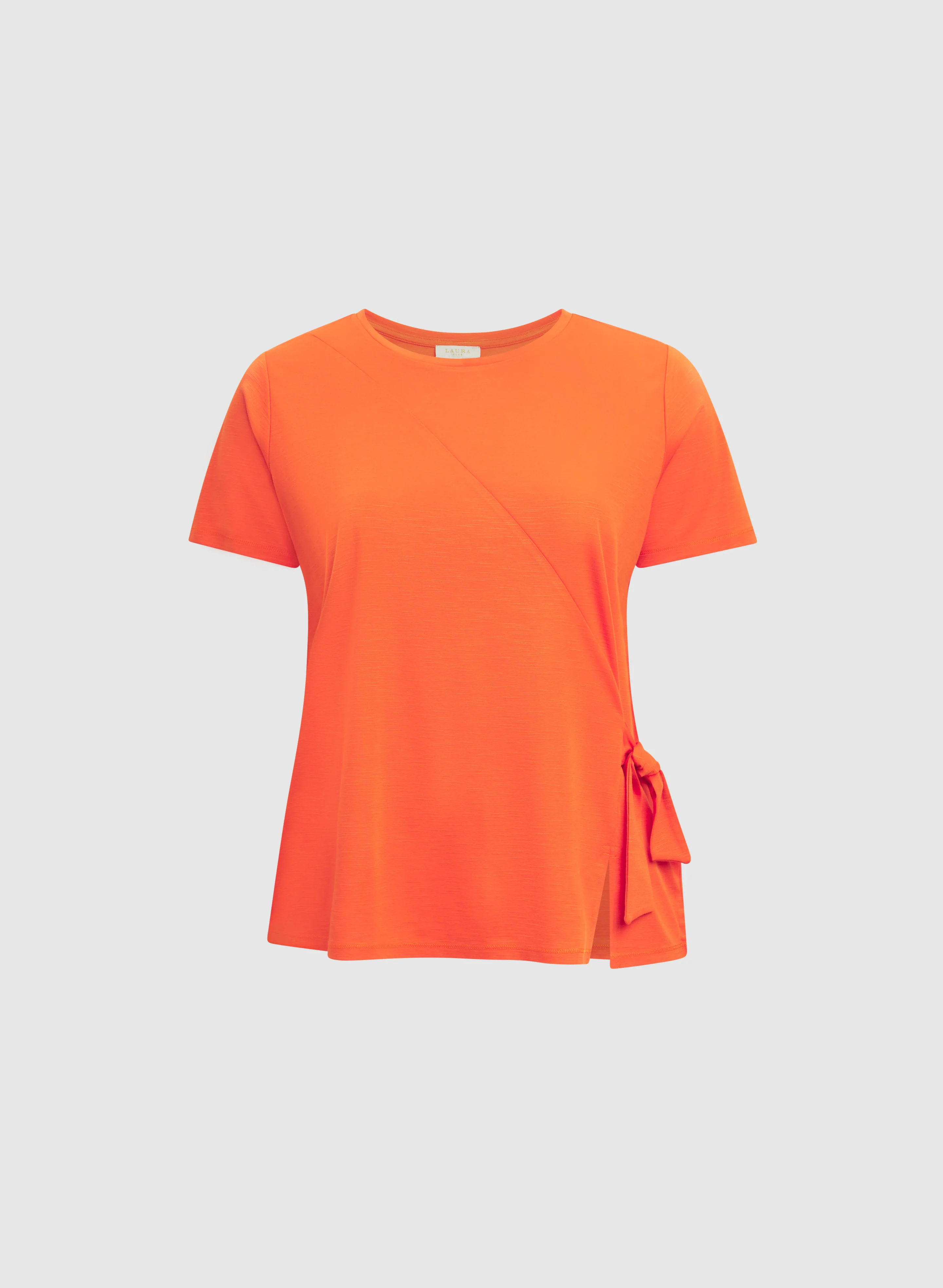 Knot Detail T-Shirt - Image 6