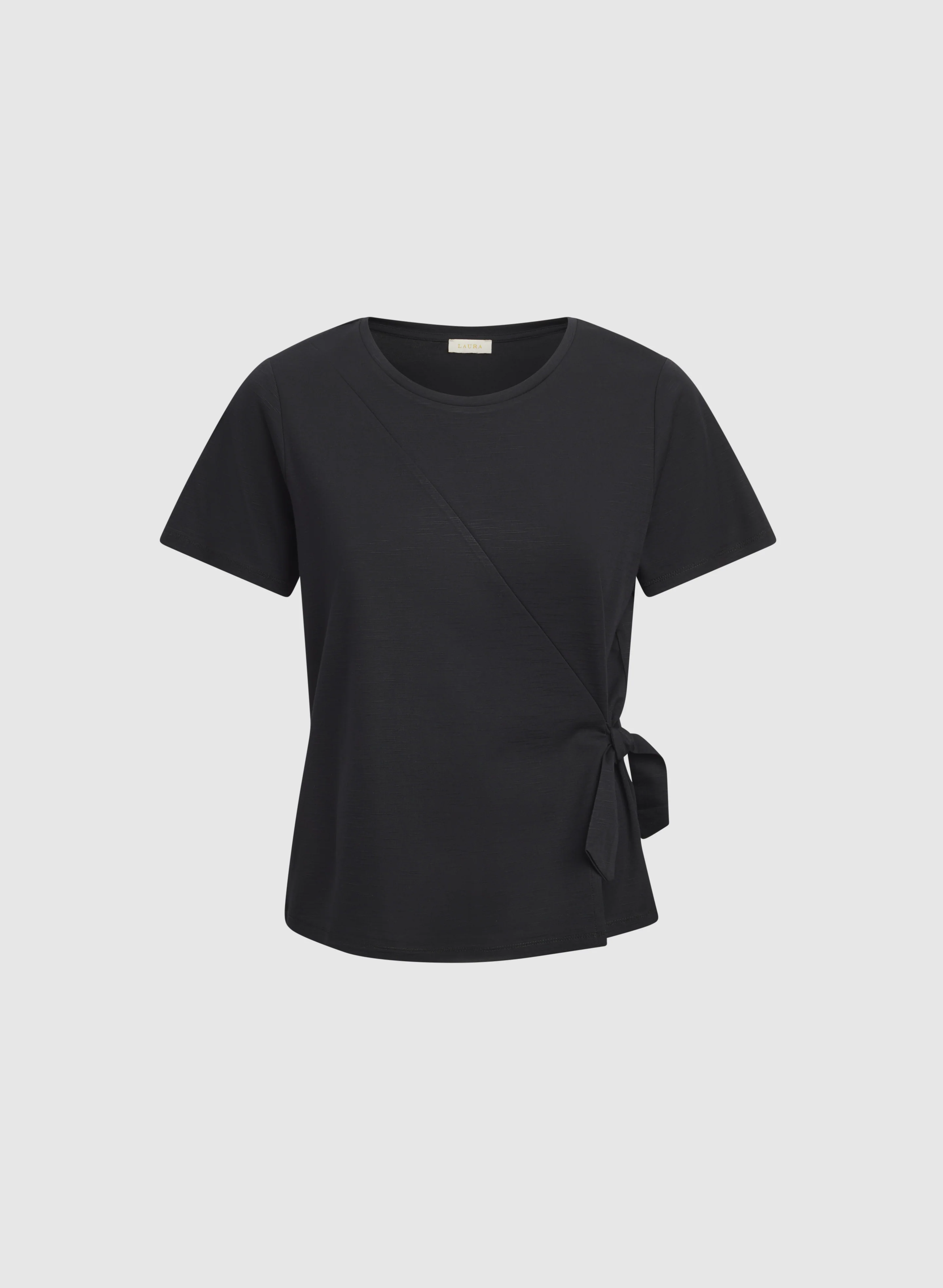 Knot Detail T-Shirt - Image 6