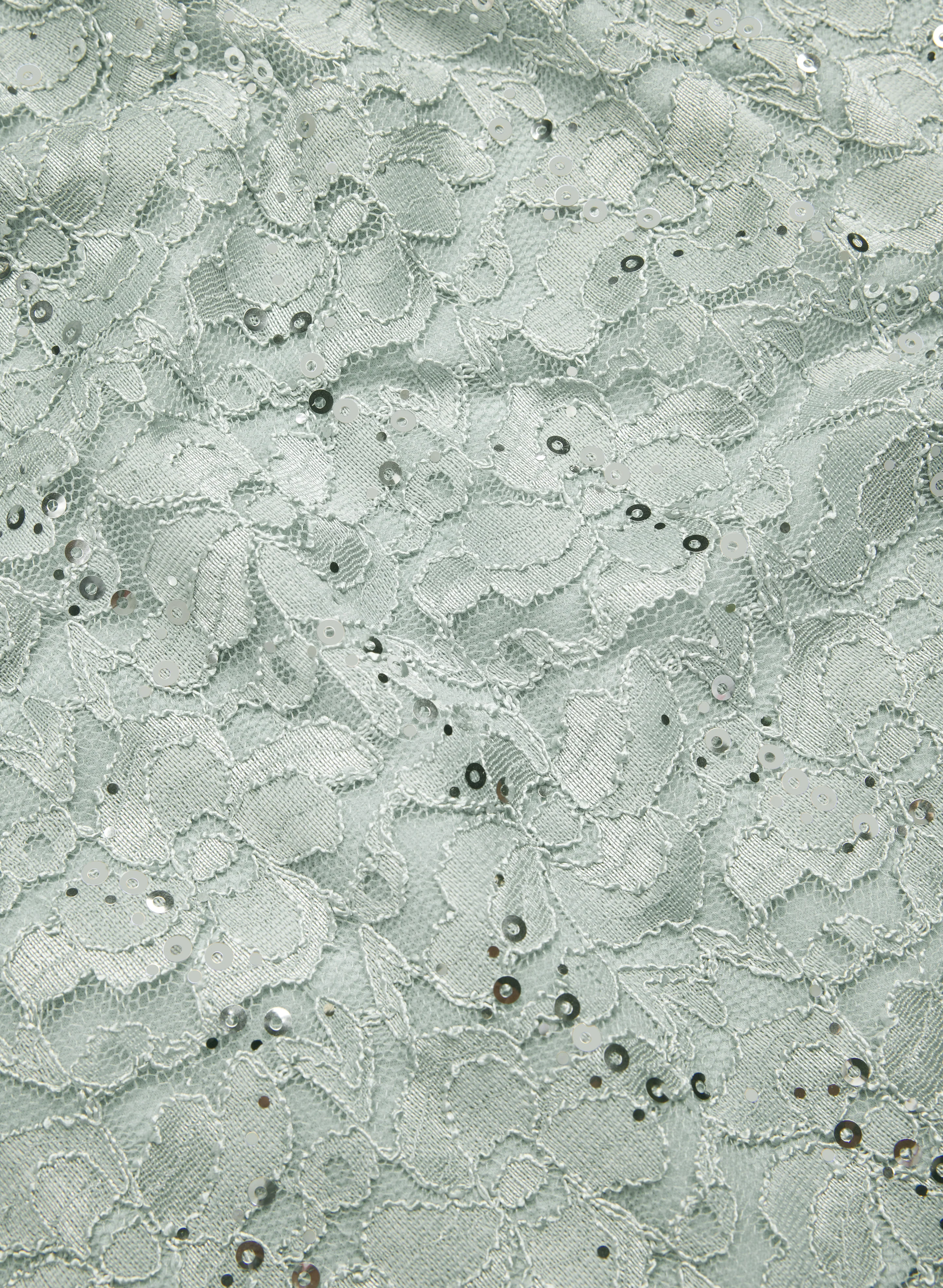 Lace Capelet Overlay Dress - Image 6