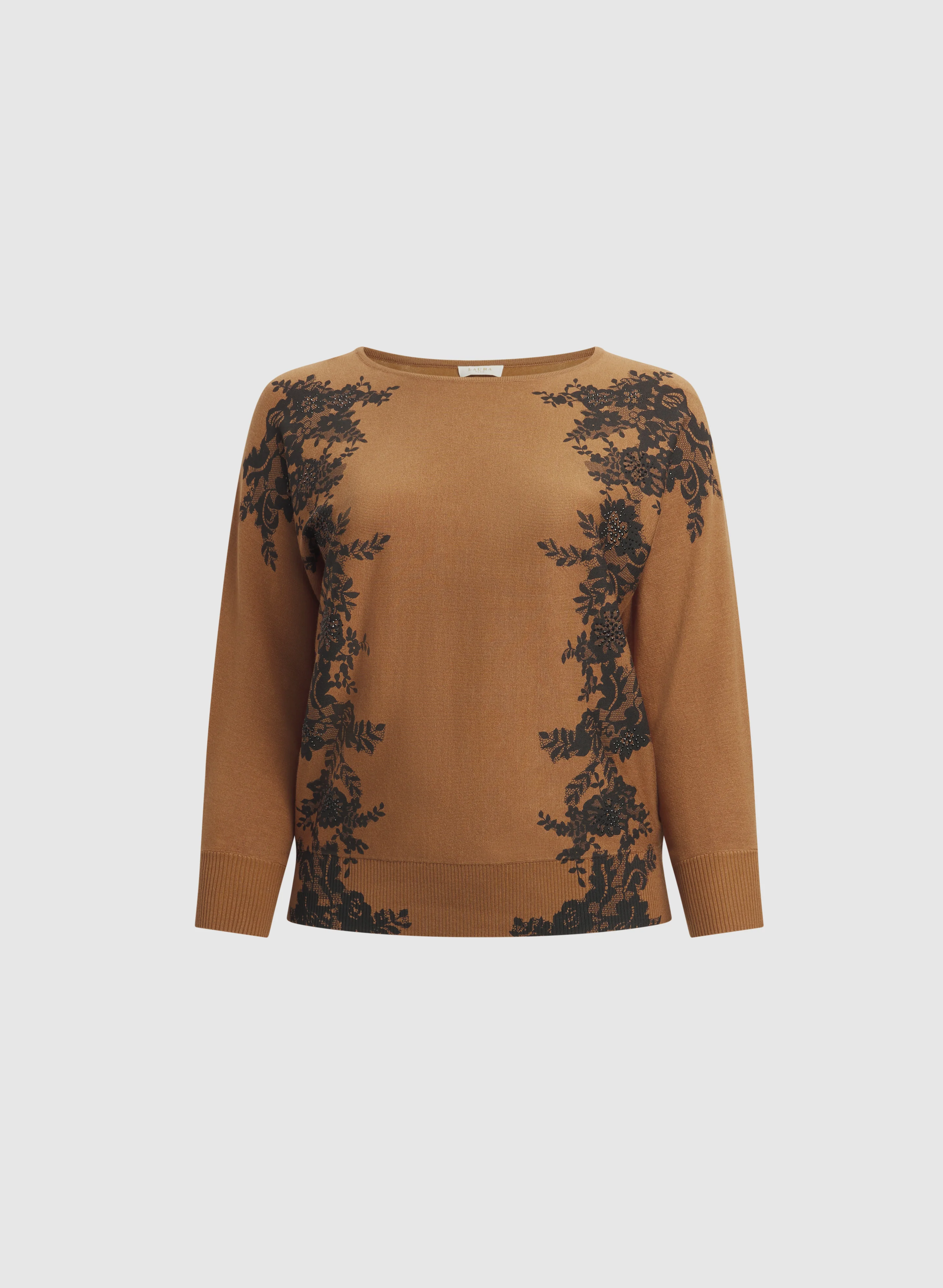 Lace Embroidered Pullover - Image 6