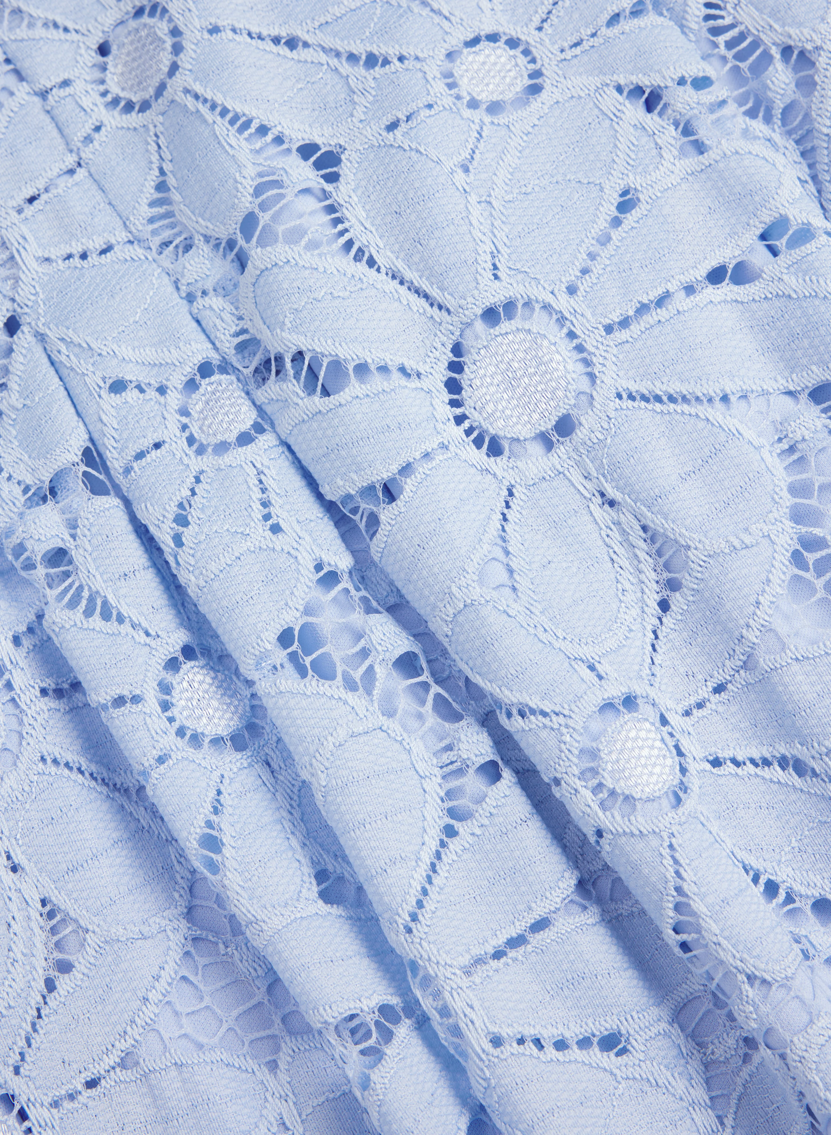 Lace Empire Waist Dress - Image 7