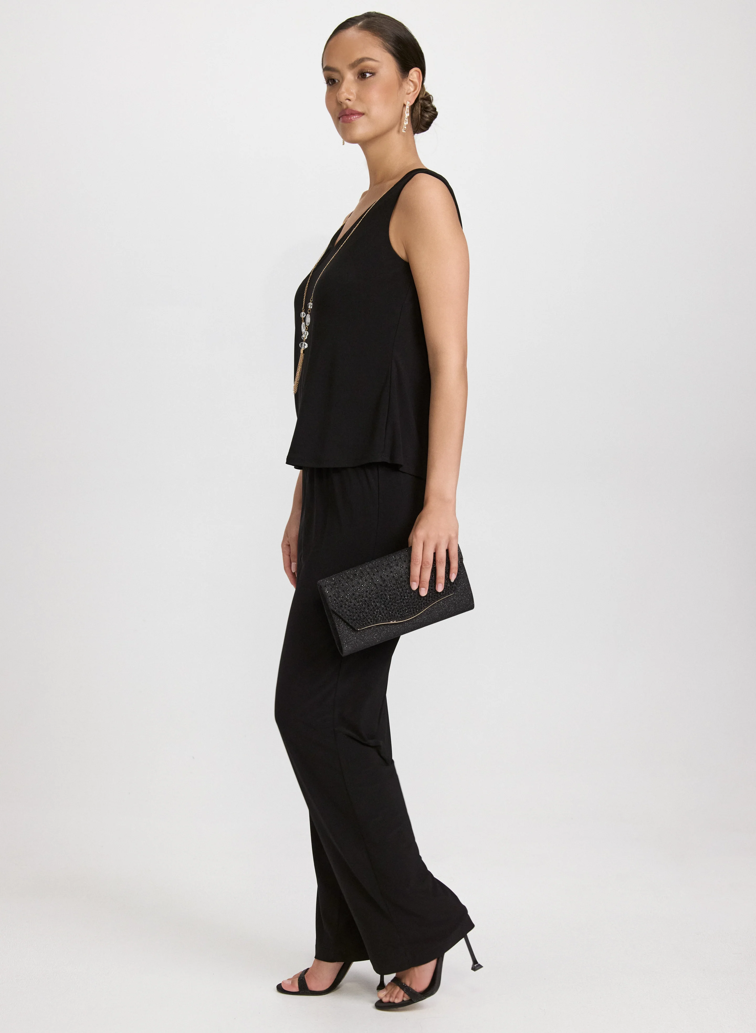 Lace Jacket, Top & Pants Set - Image 3