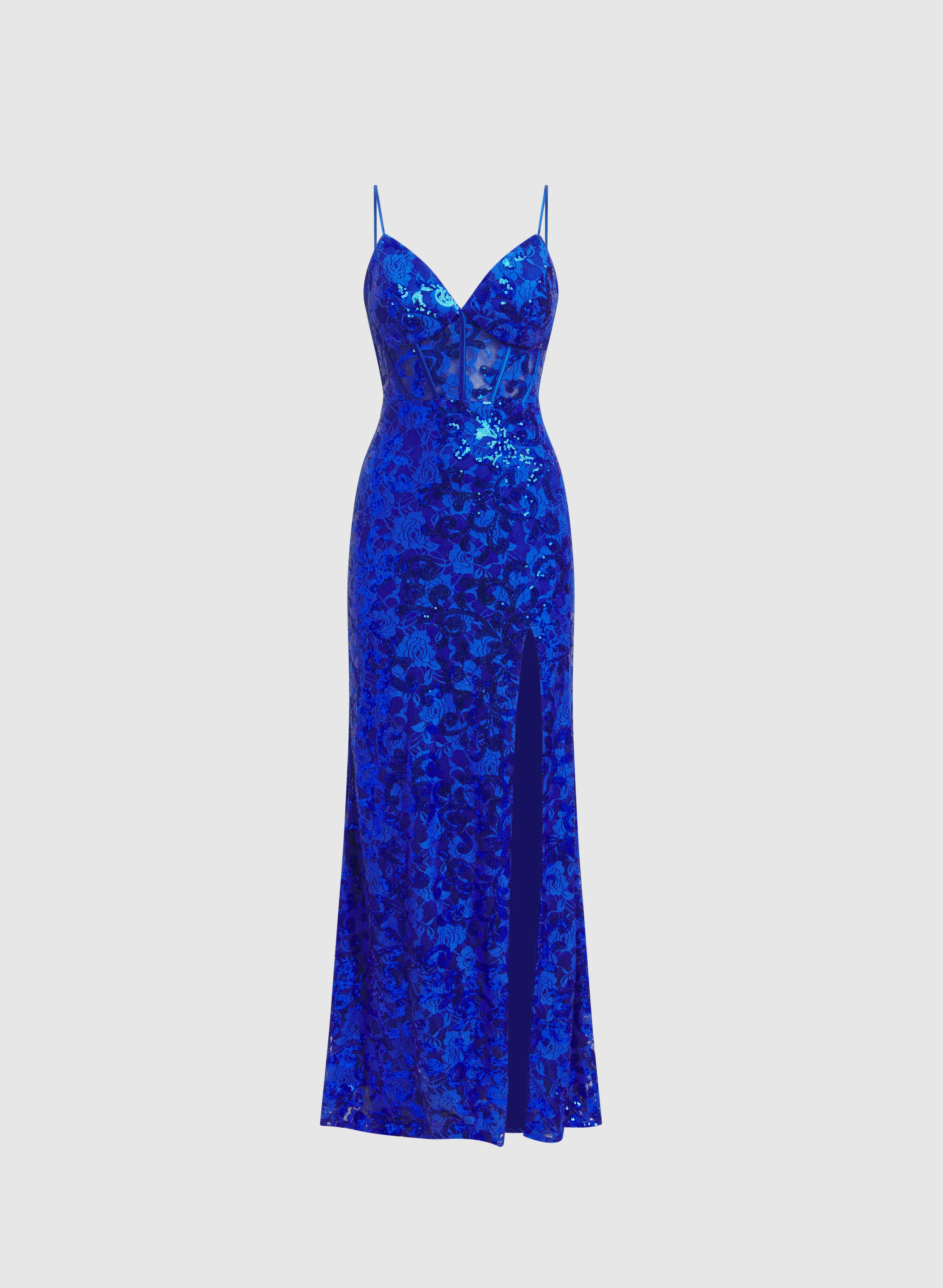 Lace & Sequin Dress - Image 6