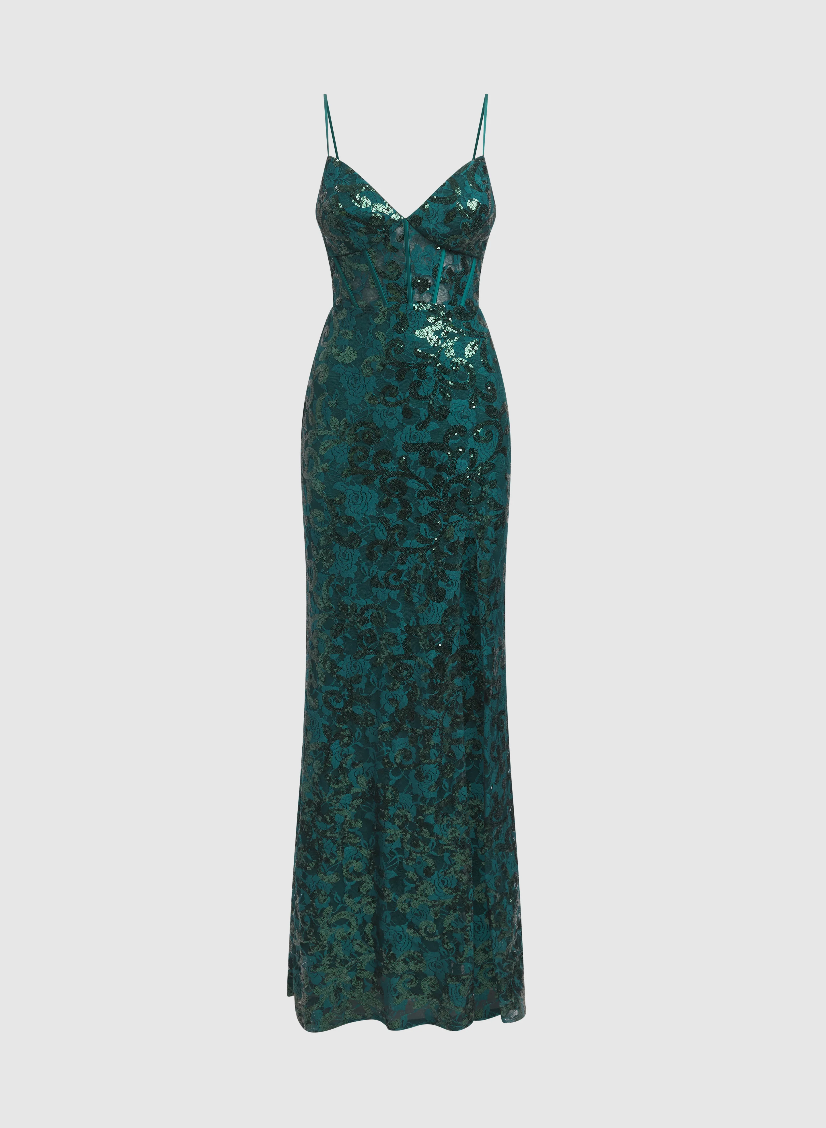 Lace & Sequin Dress - Image 5