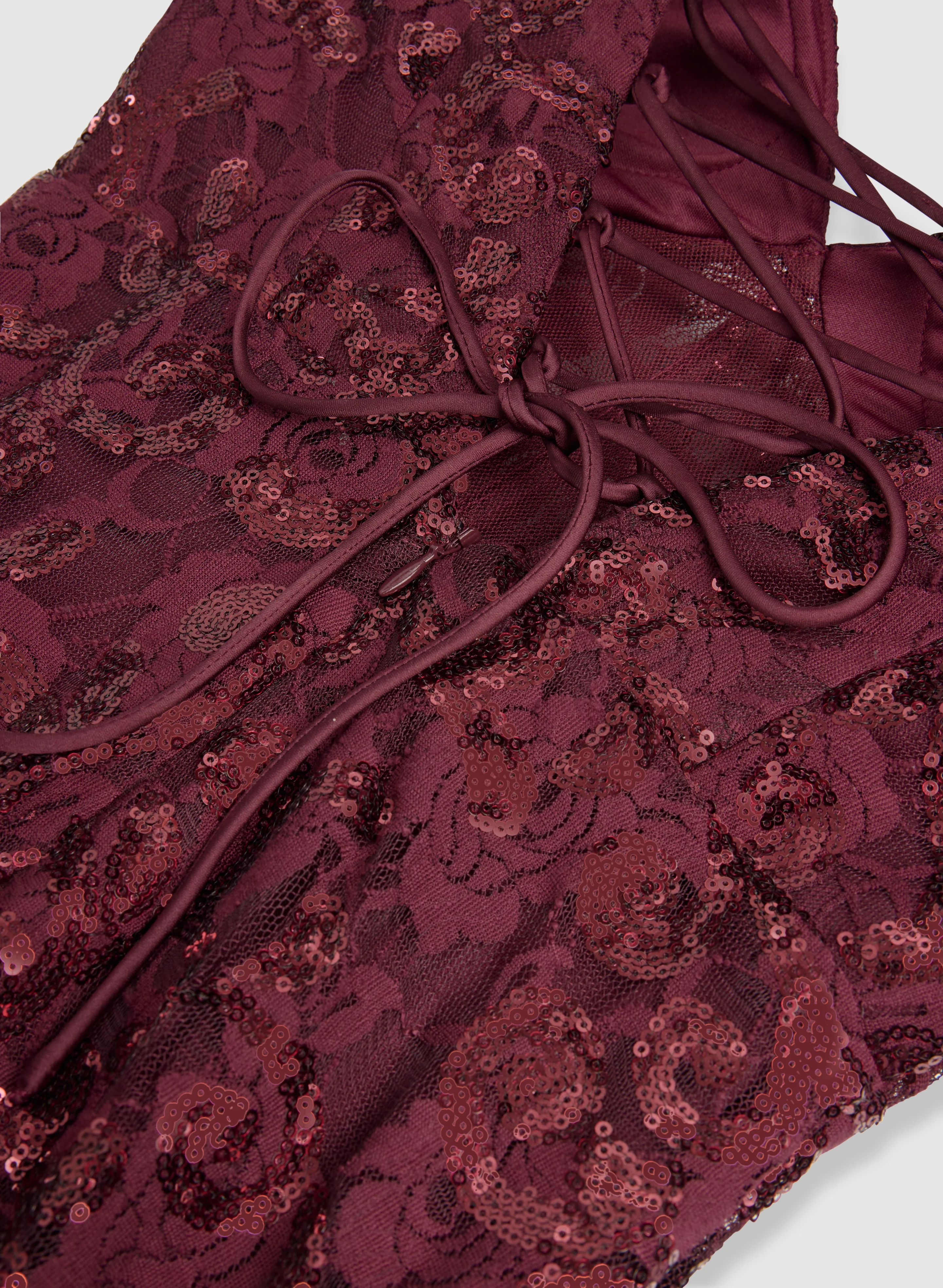 Lace & Sequin Dress - Image 6