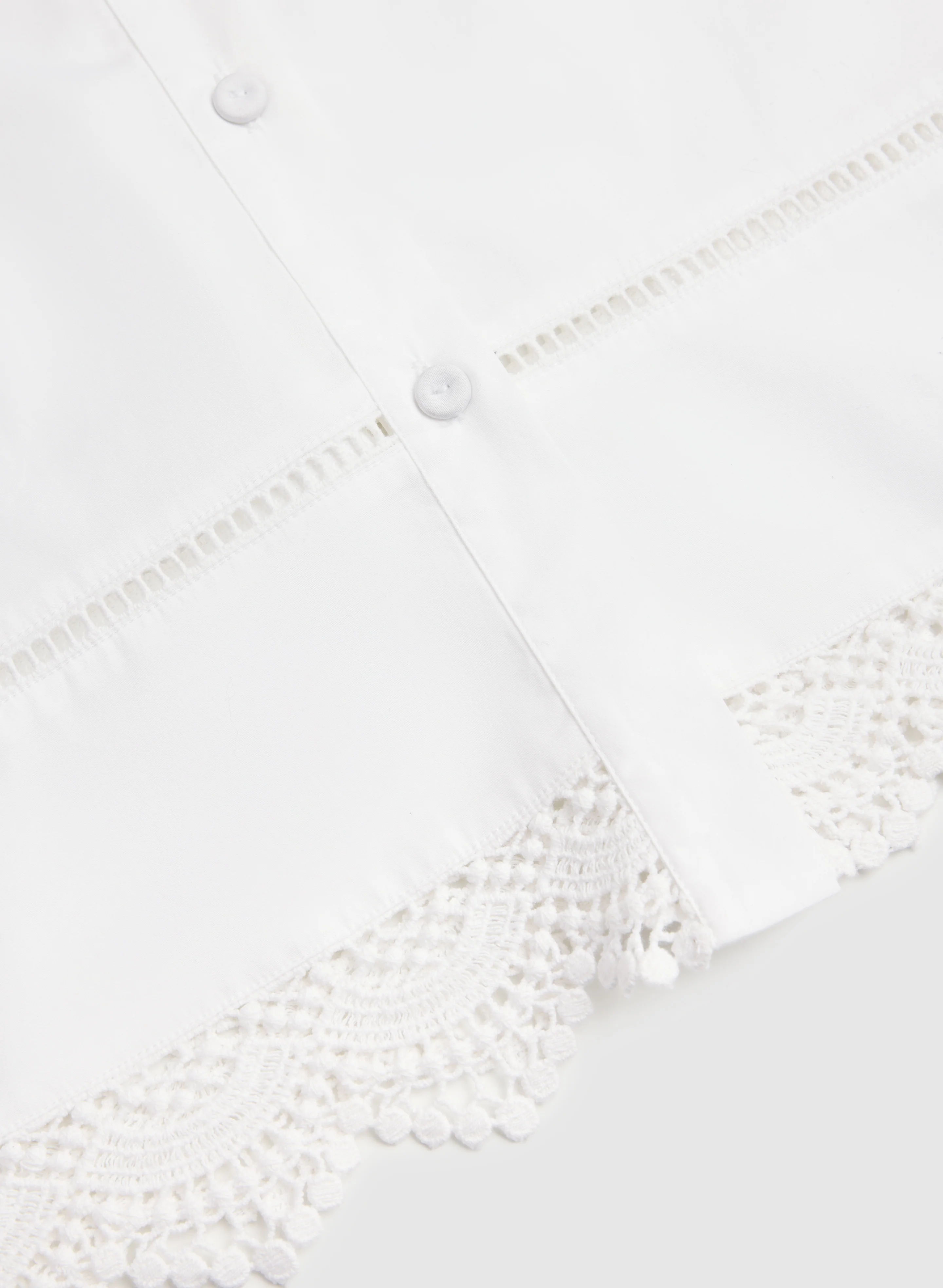Lace Trimmed Blouse - Image 7