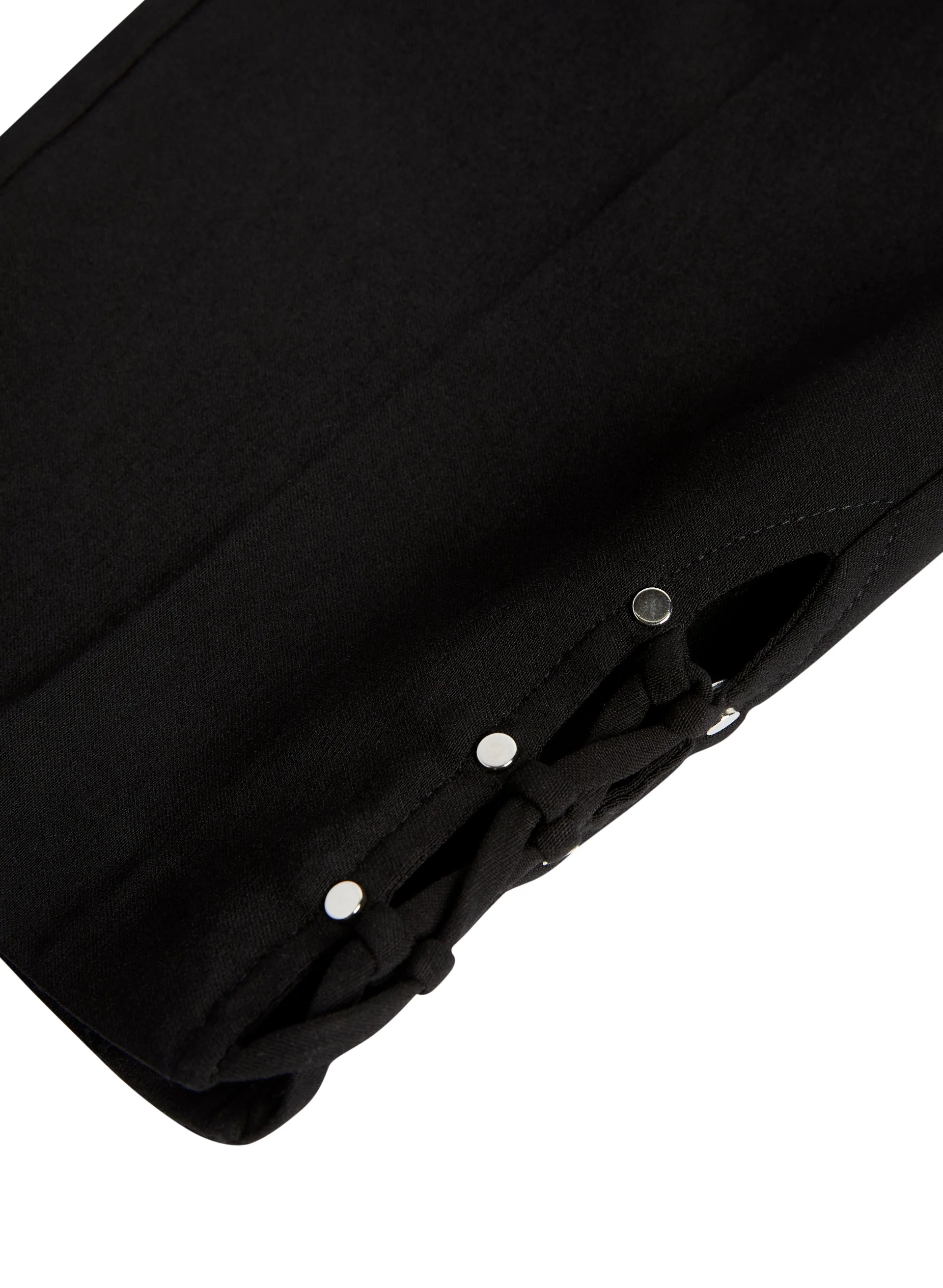 Lace-Up Detail Capri Pants - Image 7