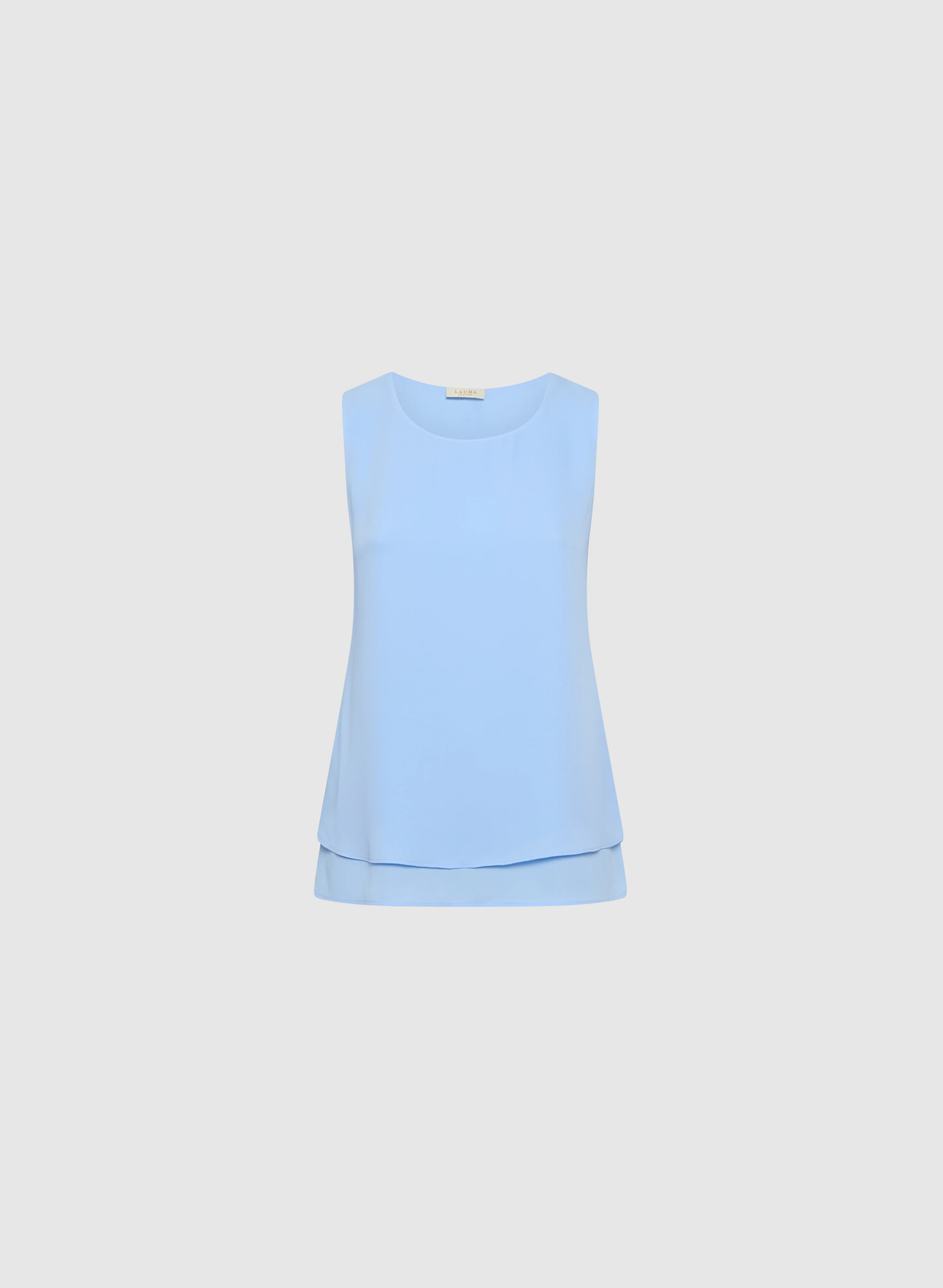 Layered Crepe Blouse - Image 6