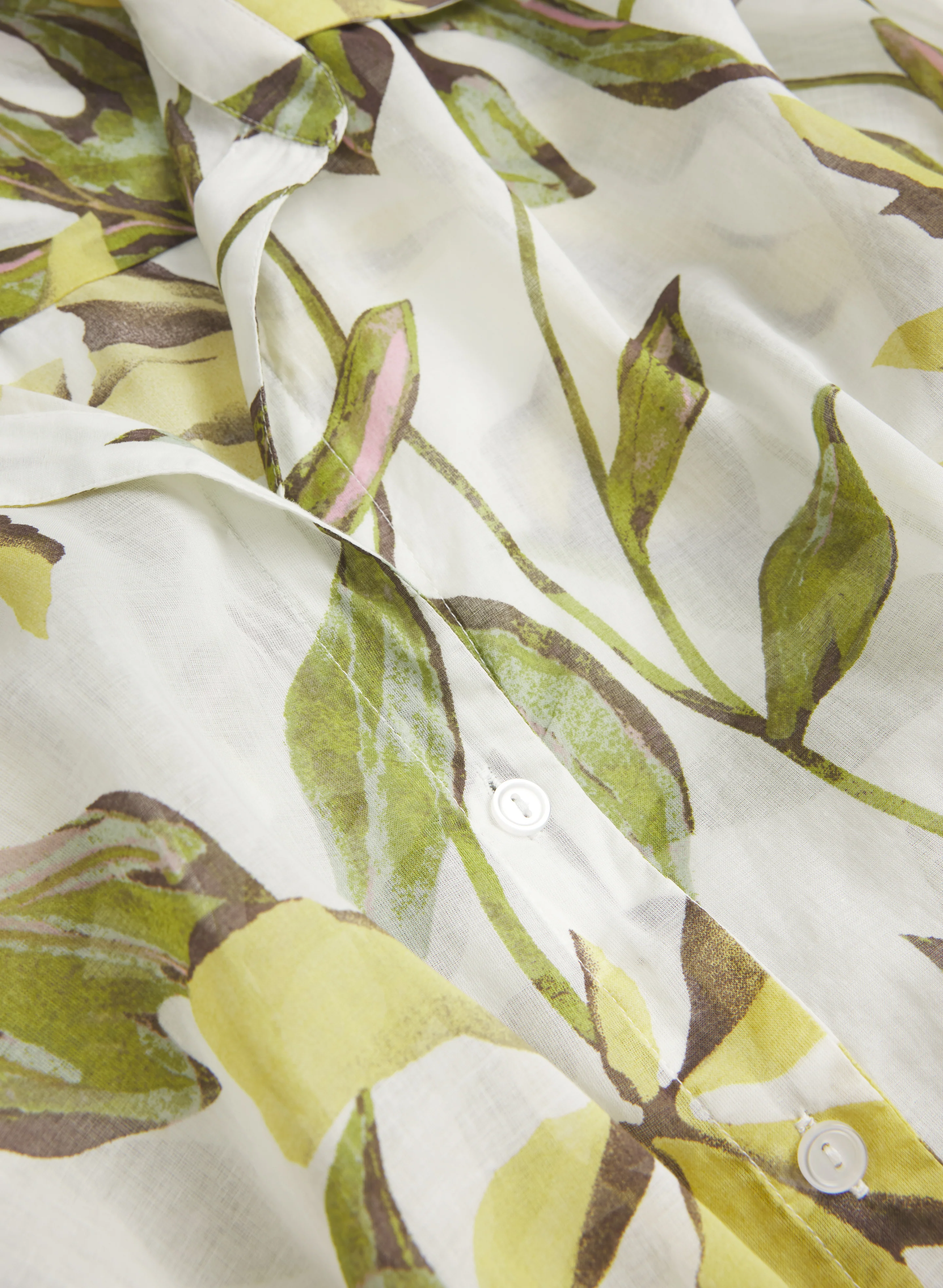 Leaf Button-Down Blouse - Image 8