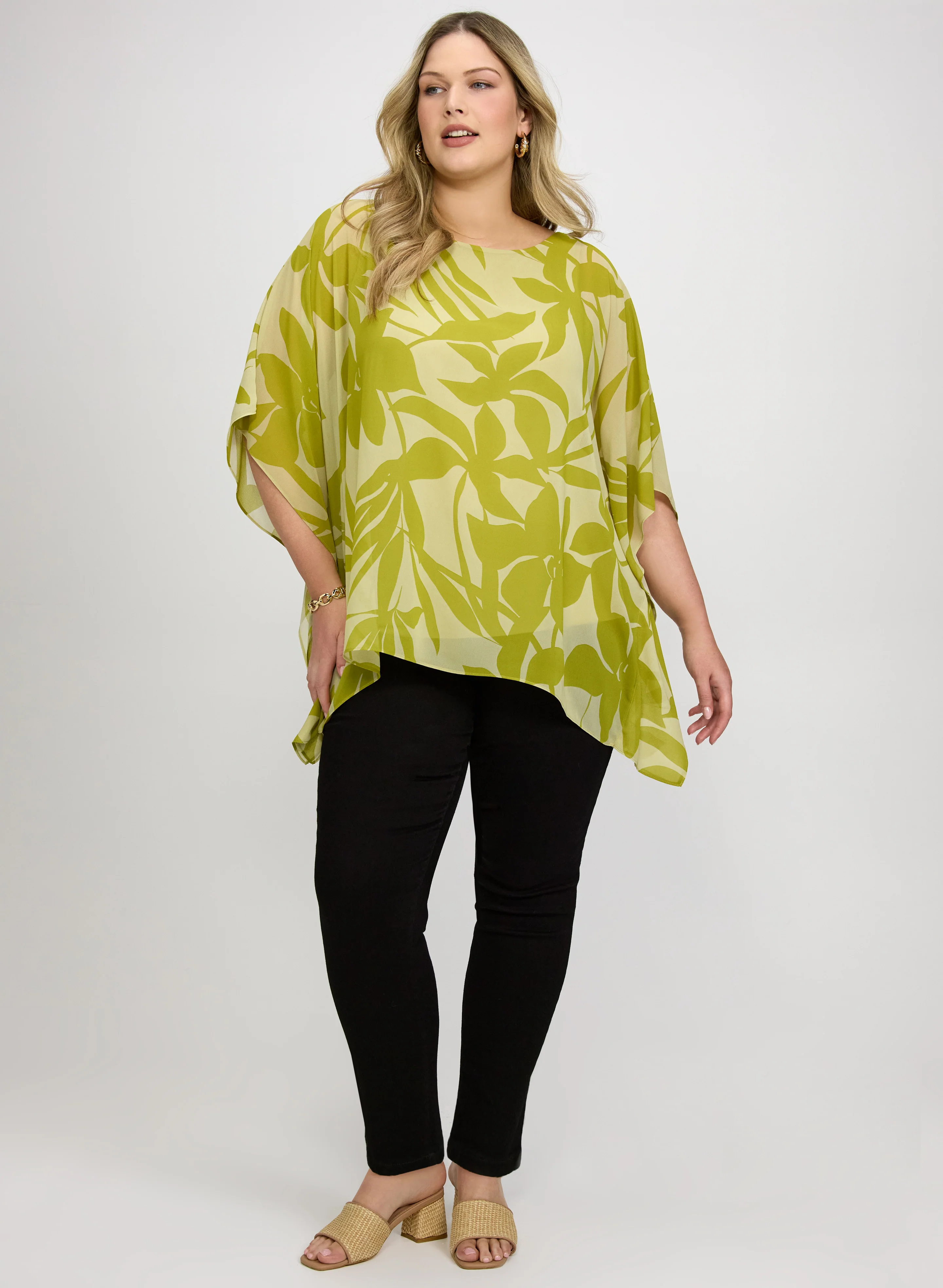 Floral Chiffon Blouse - Image 3