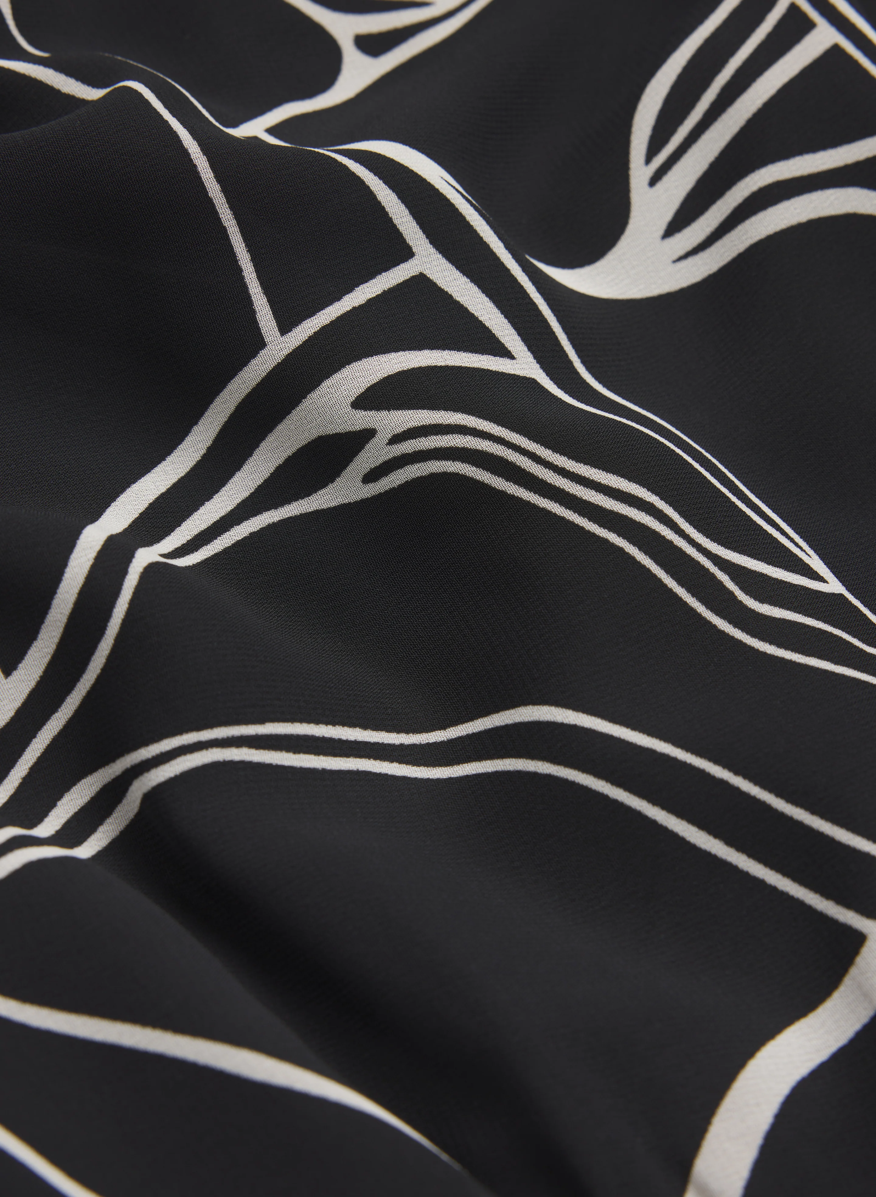 Leaf Print Dress - Image 6