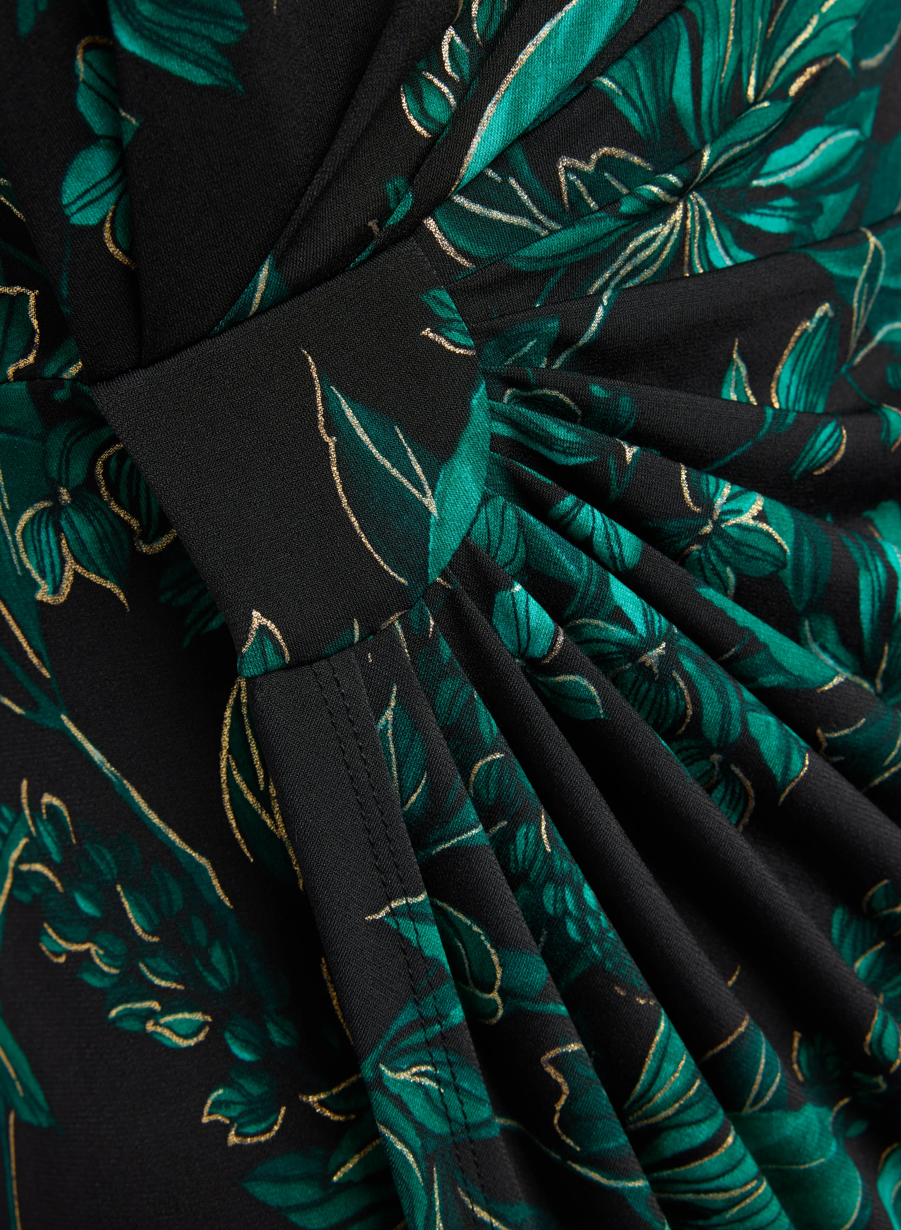 Leaf Print Dress - Image 7