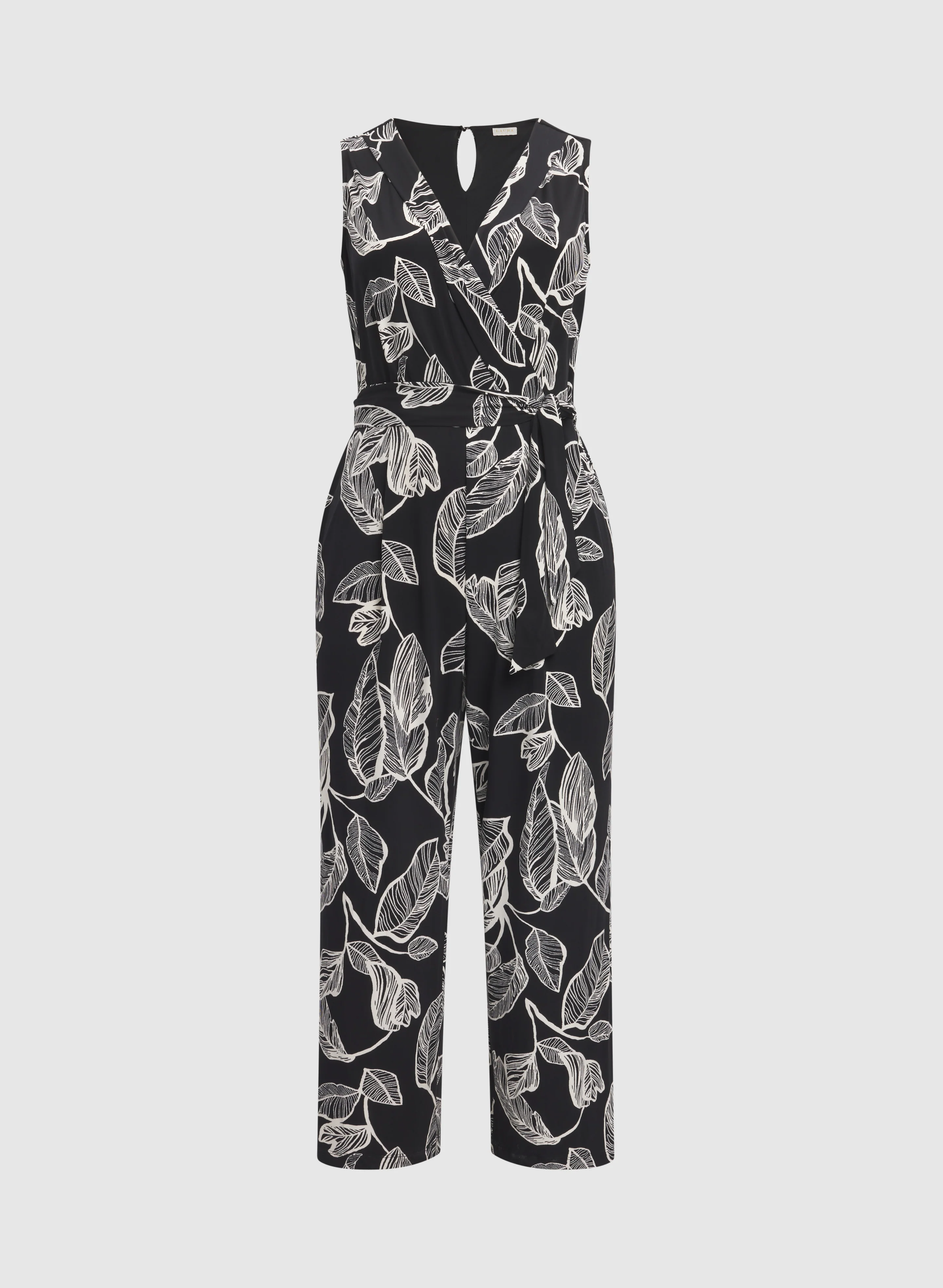 Leaf Print Jumpsuit - Image 6