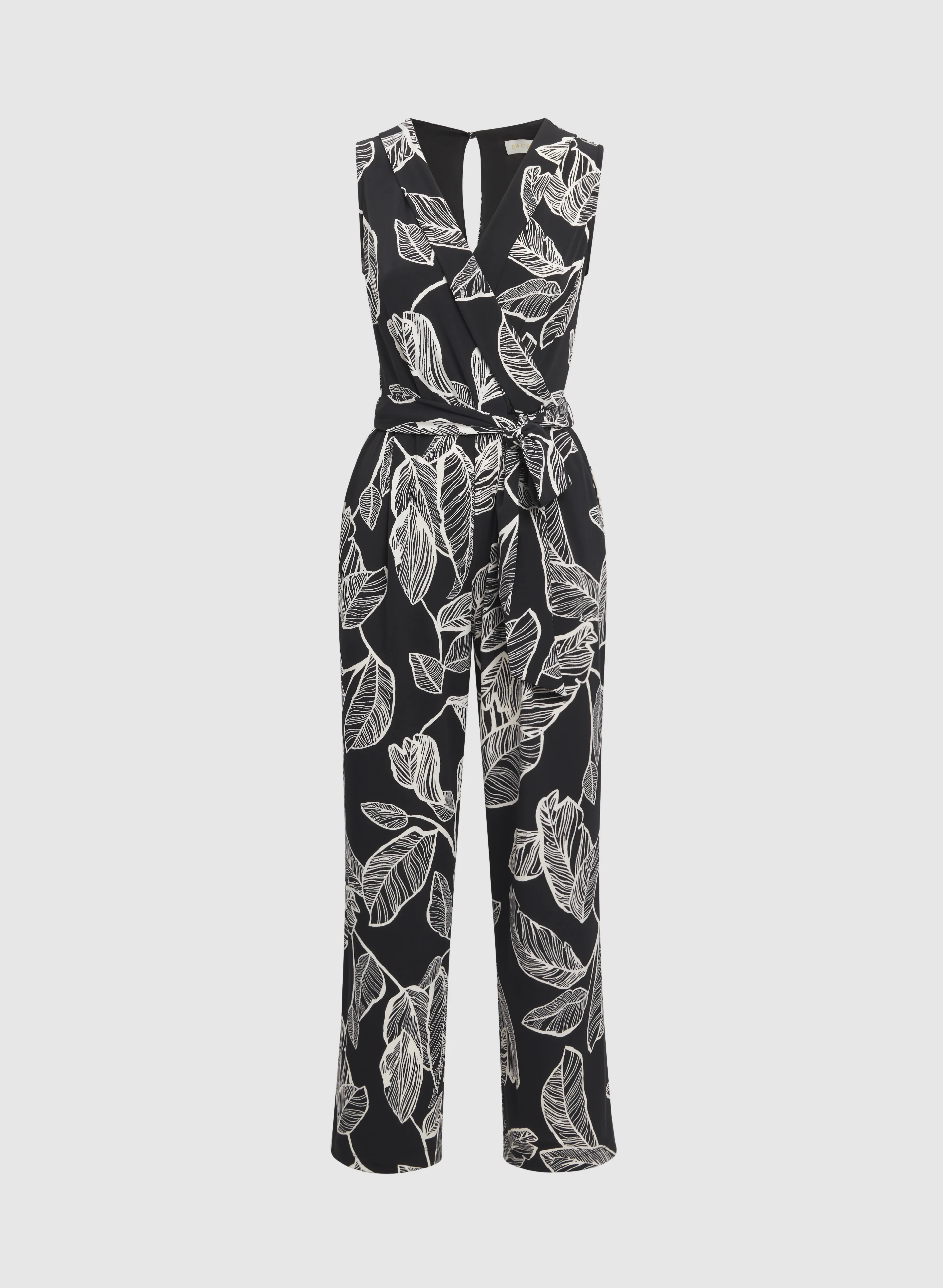 Leaf Print Jumpsuit - Image 7